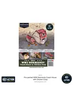 Bolt action Bolt Action: Pre-Painted WWII Normandy Coach House With Chicken Coop