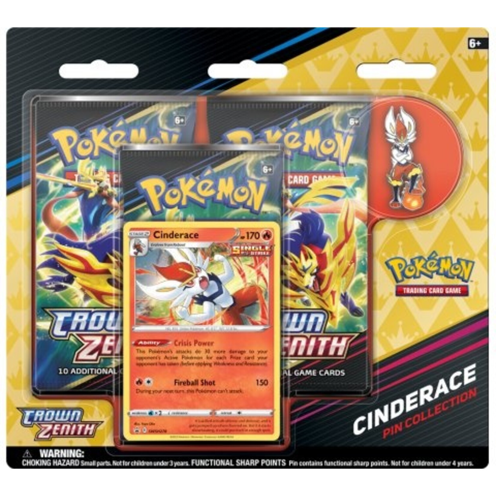 Pokémon Cinderace - Pin Collection Box