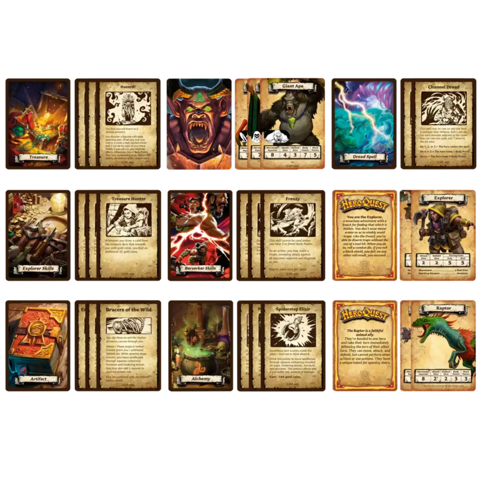 Avalon Hill Heroquest - Jungles Of Delthrak Quest Pack - EN