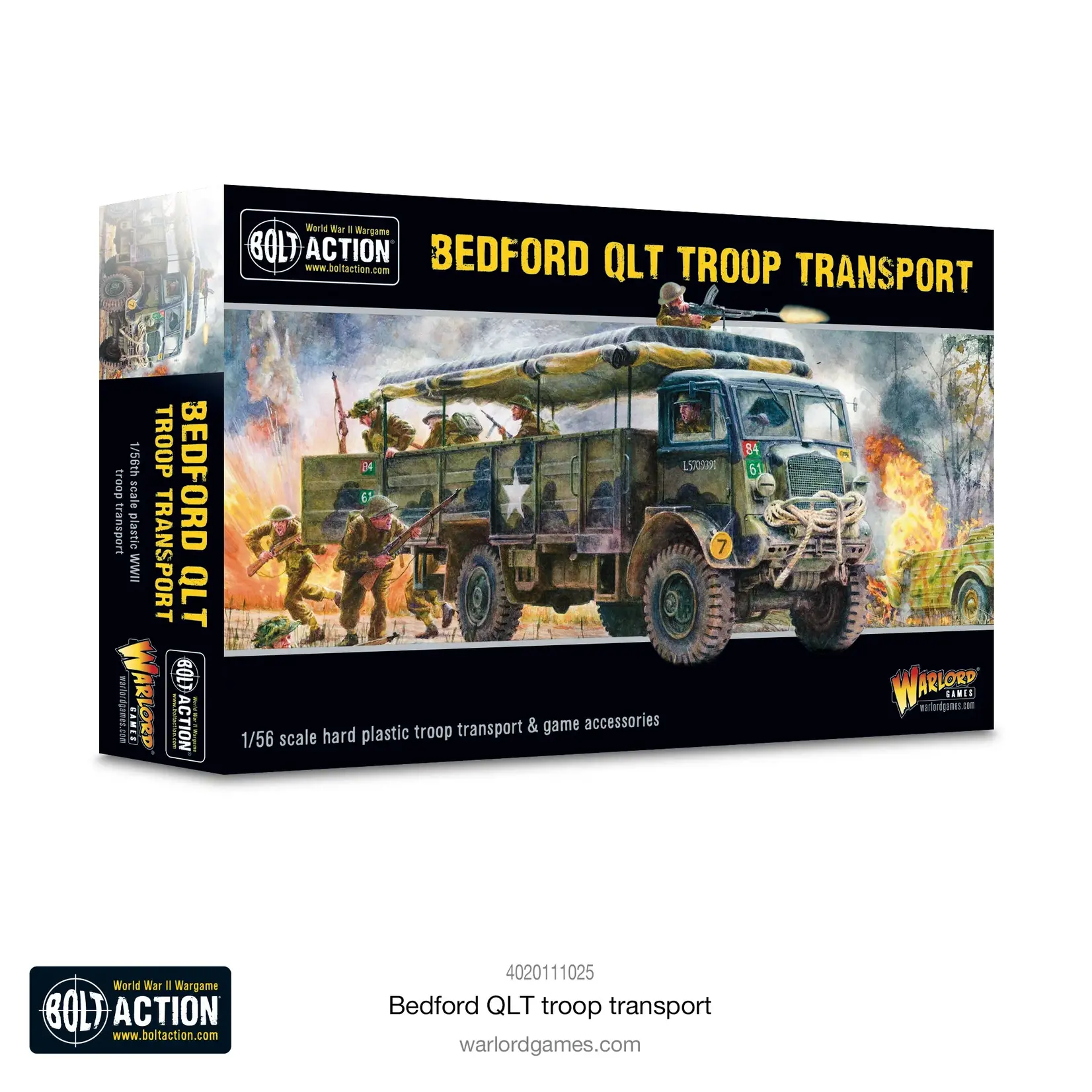 Bolt action Bedford QLT Troop Transport