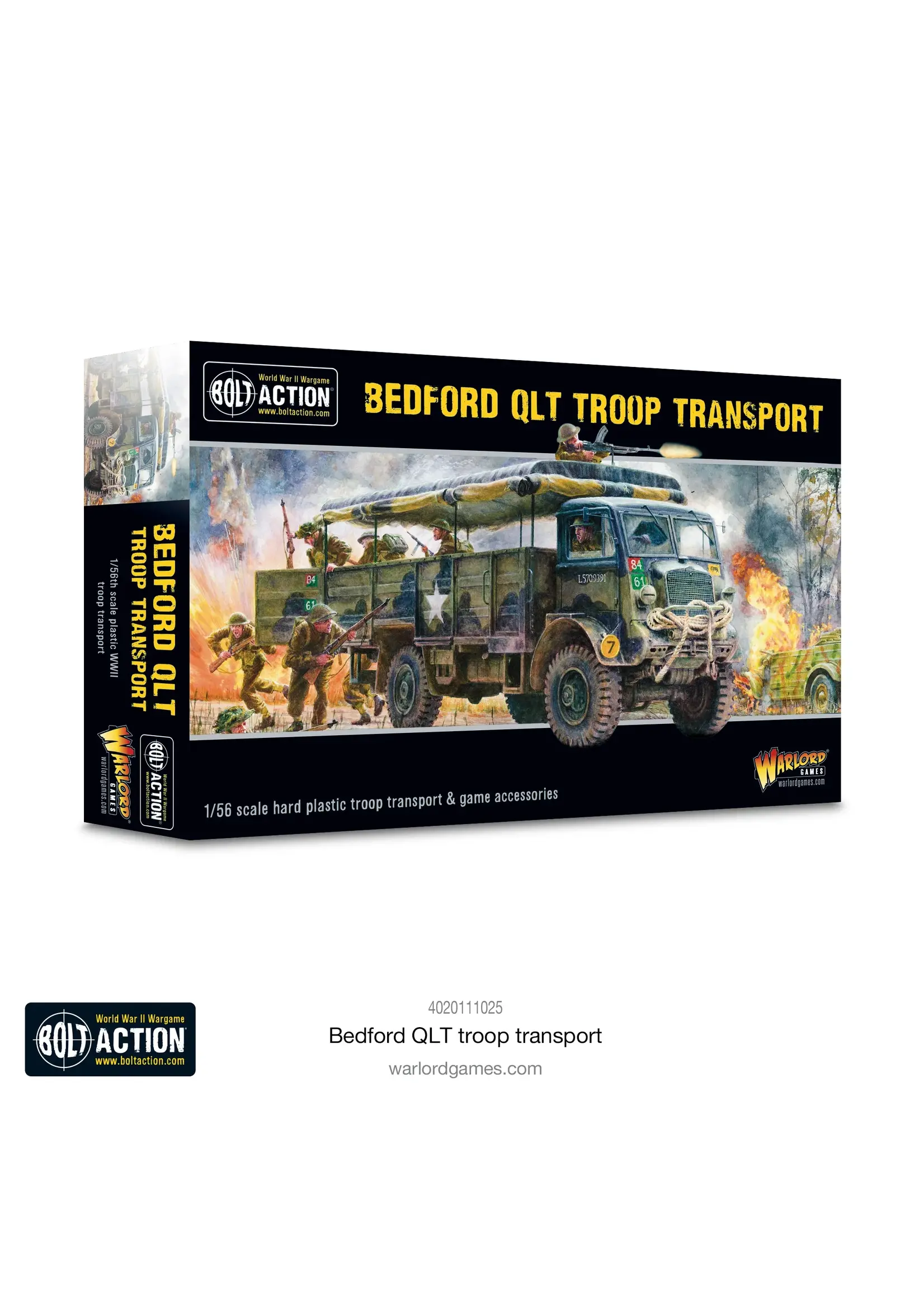 Bolt action Bedford QLT Troop Transport