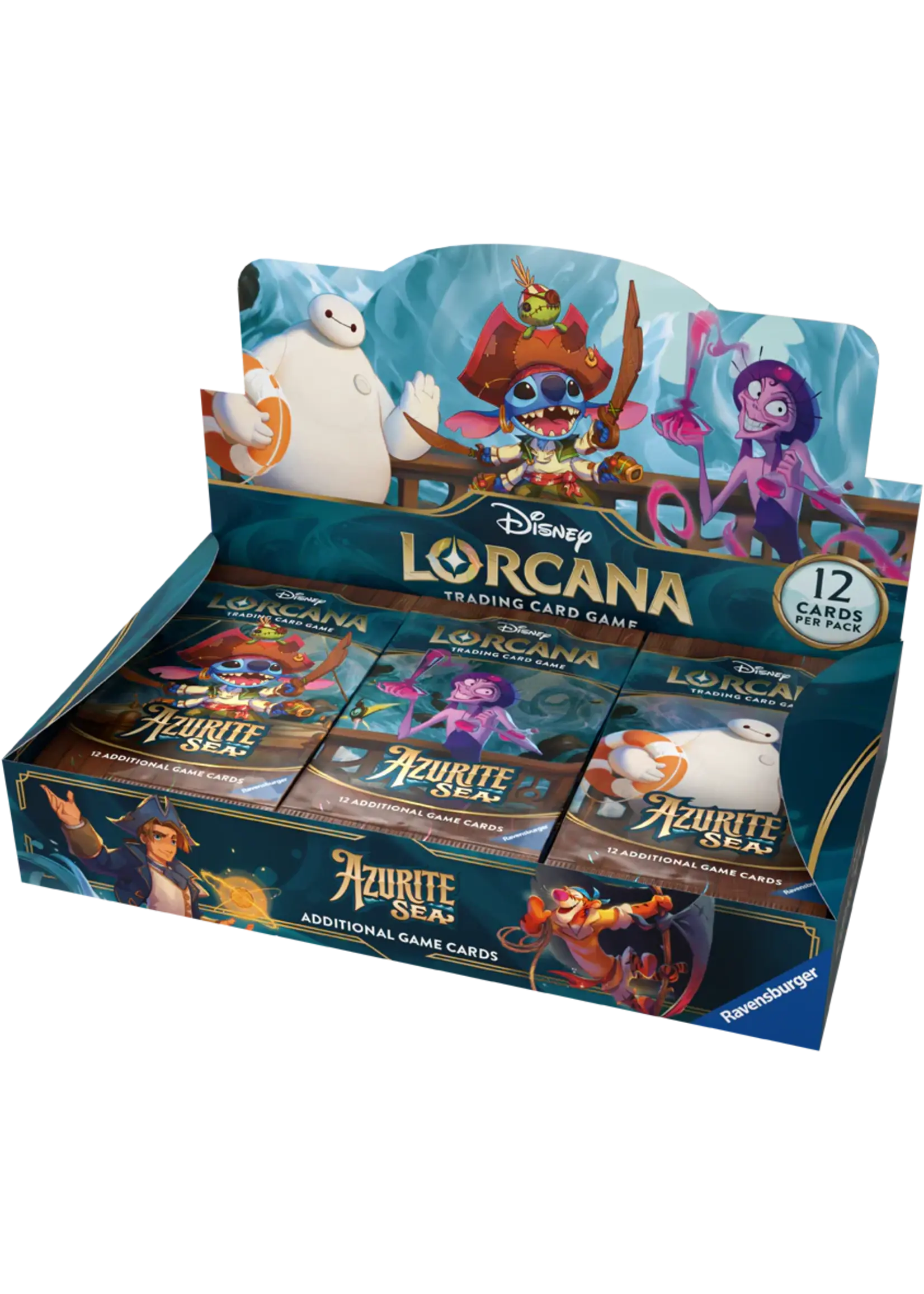 Lorcana Lorcana: Booster Box - Azurite Sea - 24 packs
