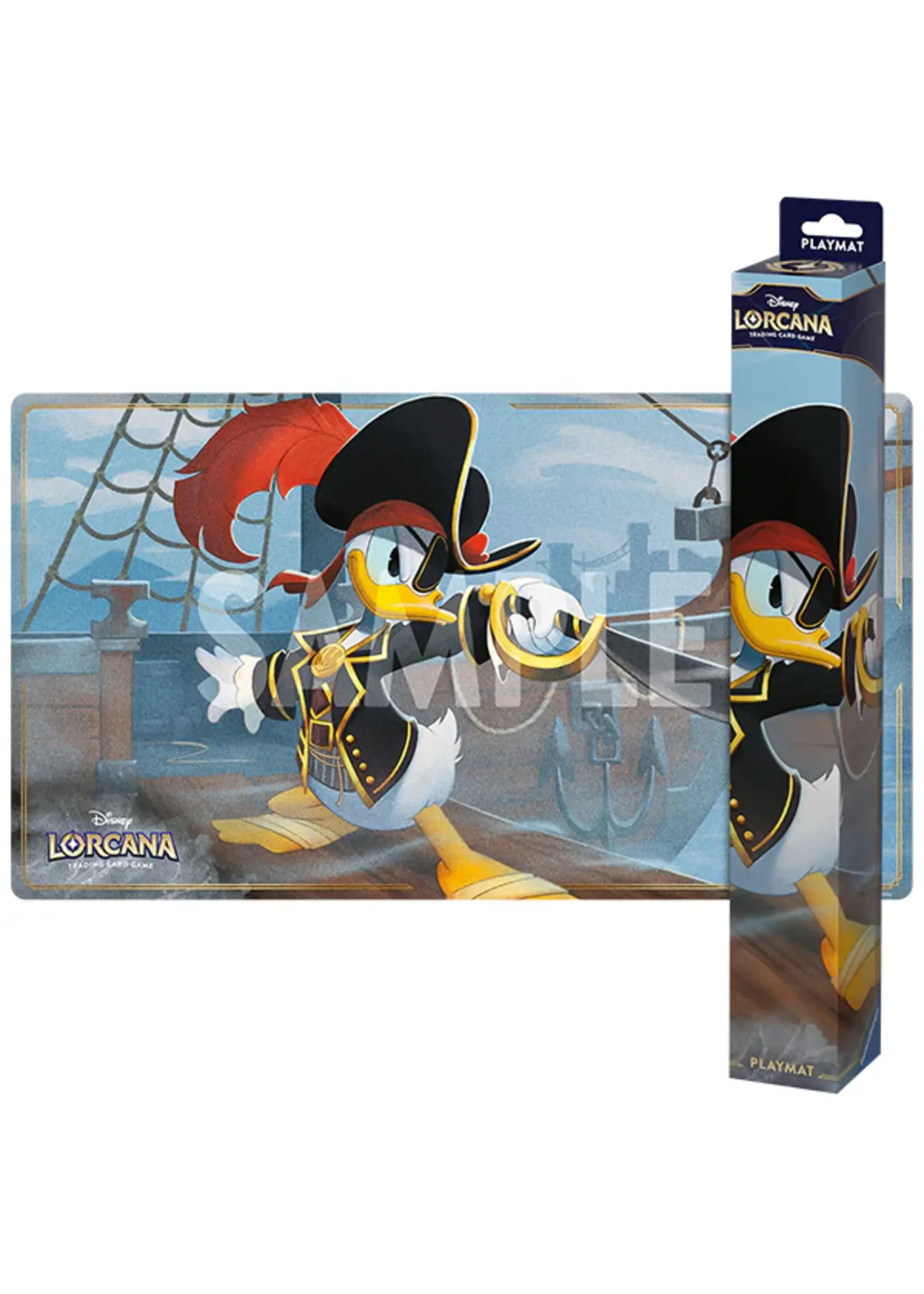 Lorcana Lorcana:  Azurite Sea - "Donald Duck - Buccanneer" - Playmat