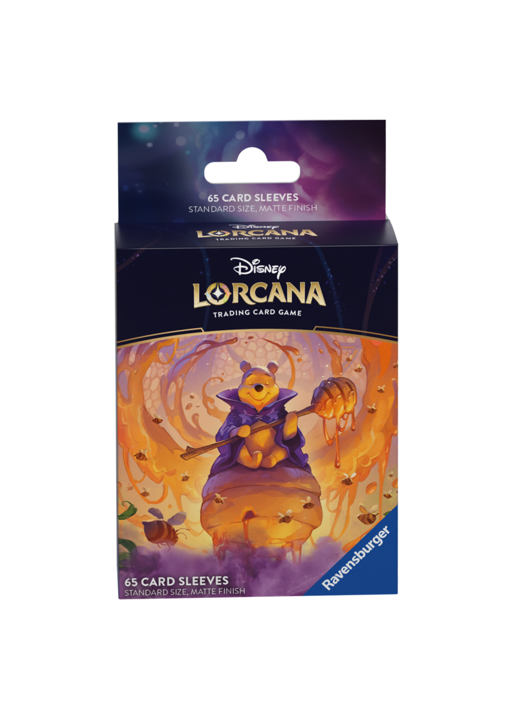 Lorcana Lorcana:  Sleeves - Azurite Sea - "Winny The Pooh - Hunny Wizard"