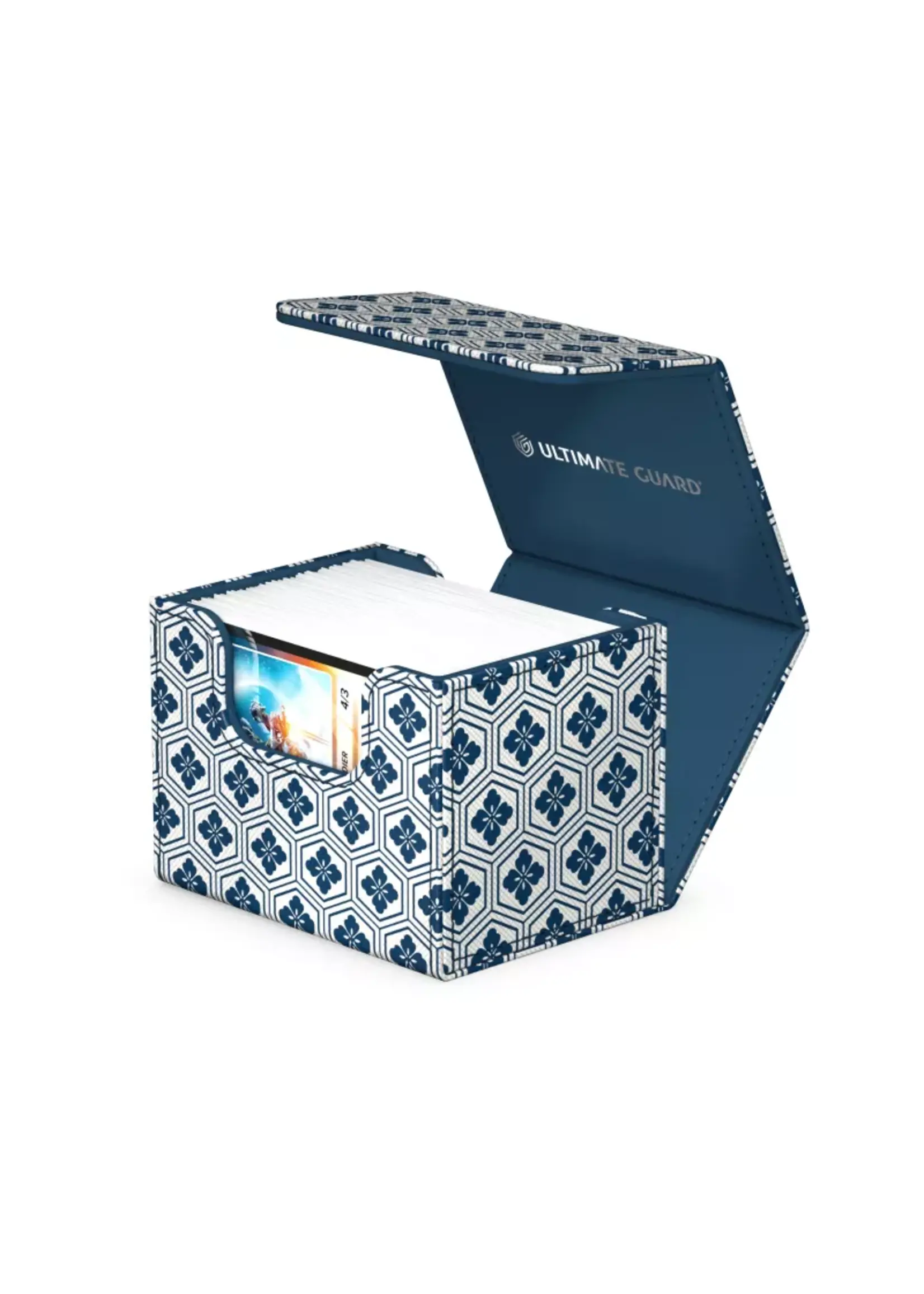 Ultimate Guard Sidewinder 100+ - Xenoskin "Katana: The Shogun's Journey - Part 2" - Kikko (White/Blue)