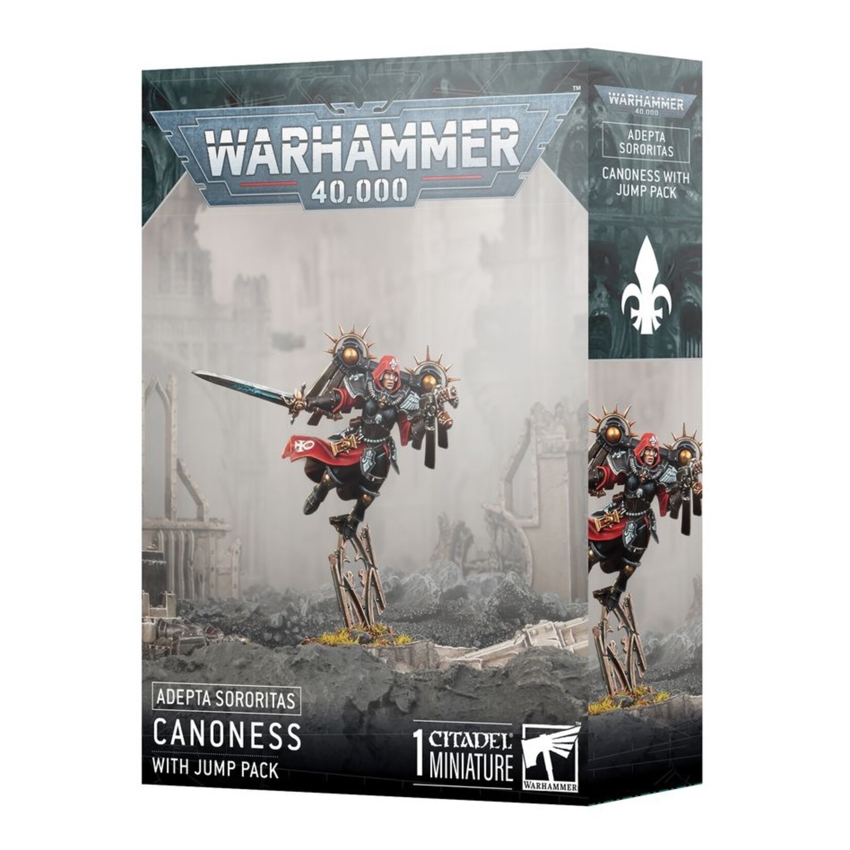 Warhammer: 40.000 Adpta Sororitas: Canoness With jump Pack