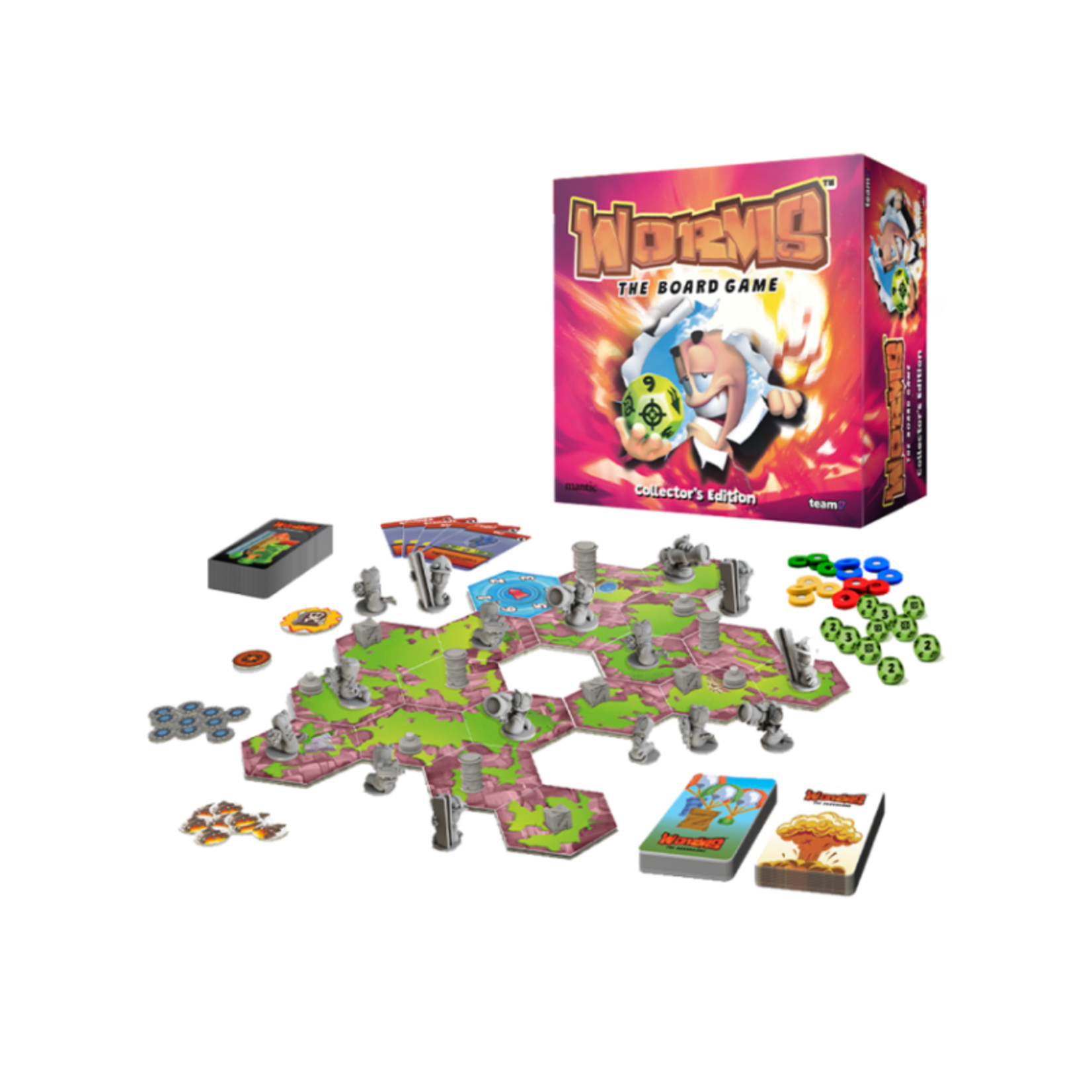 Mantic Games Worms: The Board Game MAYHEM edition - EN