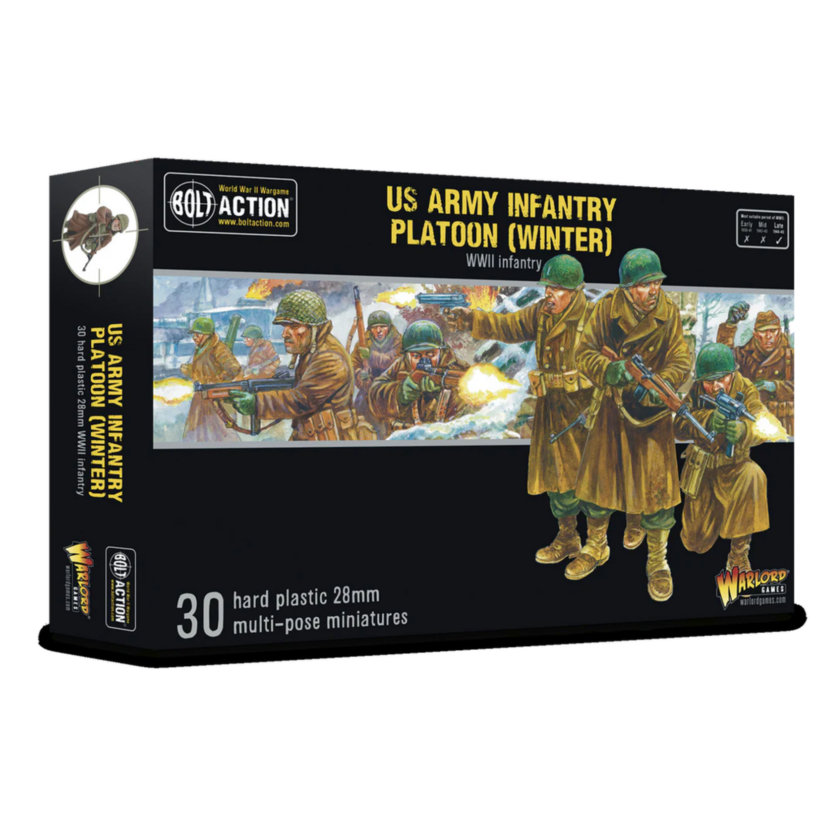Bolt action US Army Infantry (Winter) Platoon