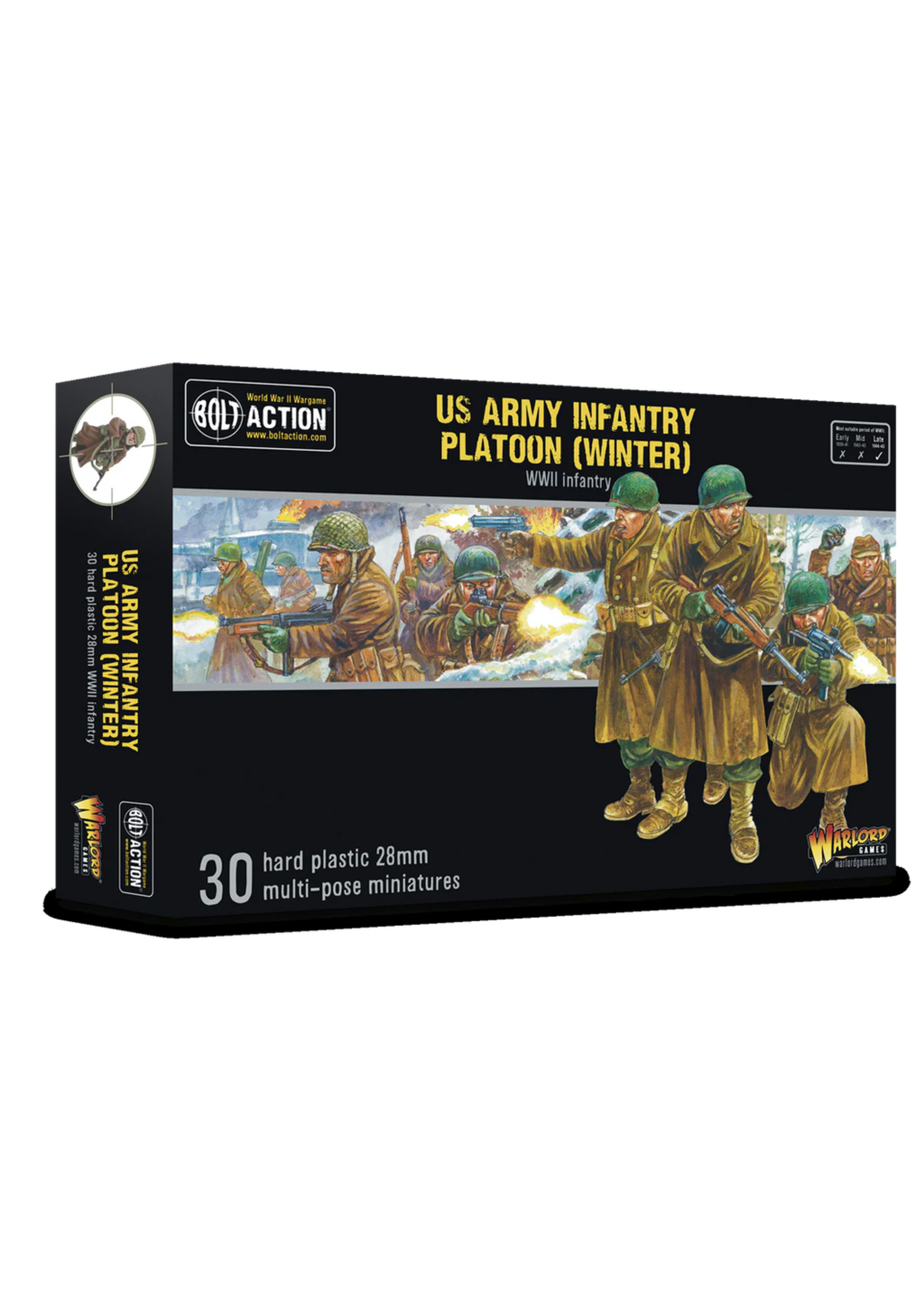 Bolt action US Army Infantry (Winter) Platoon