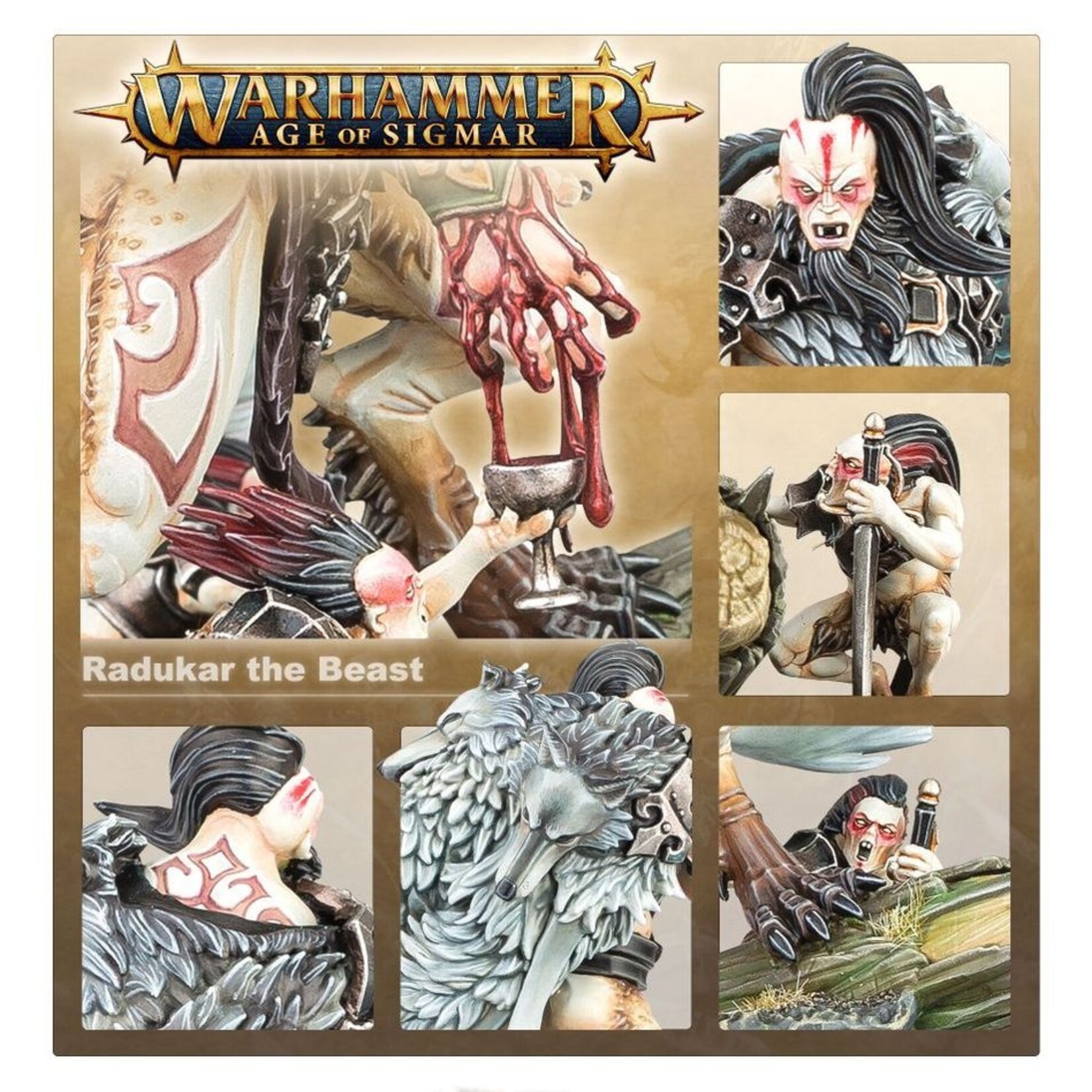 Warhammer: age of sigmar Soulblight Gravelords: Radukar, the Beast
