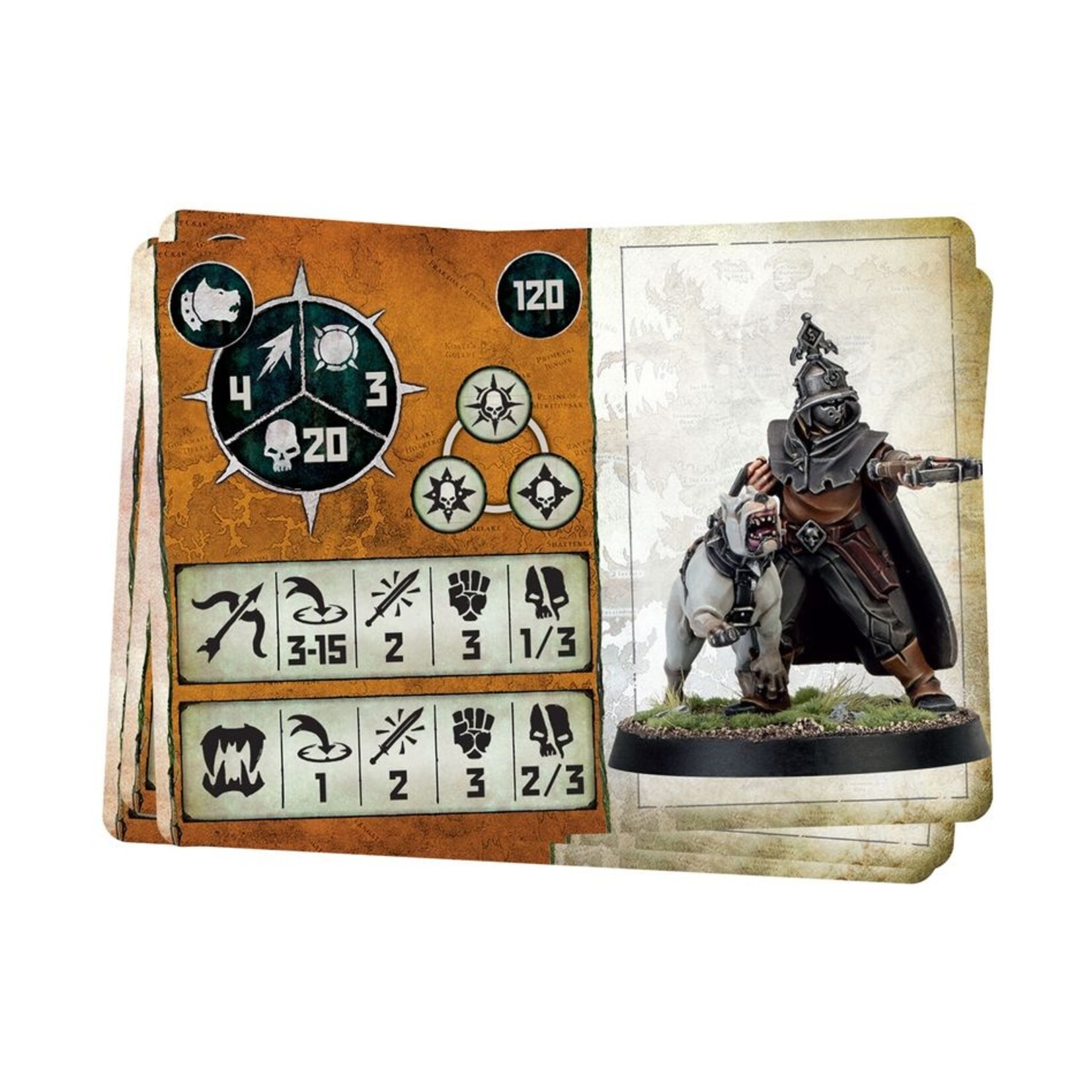 Warhammer: age of sigmar Warcry: Wildercorps Hunters