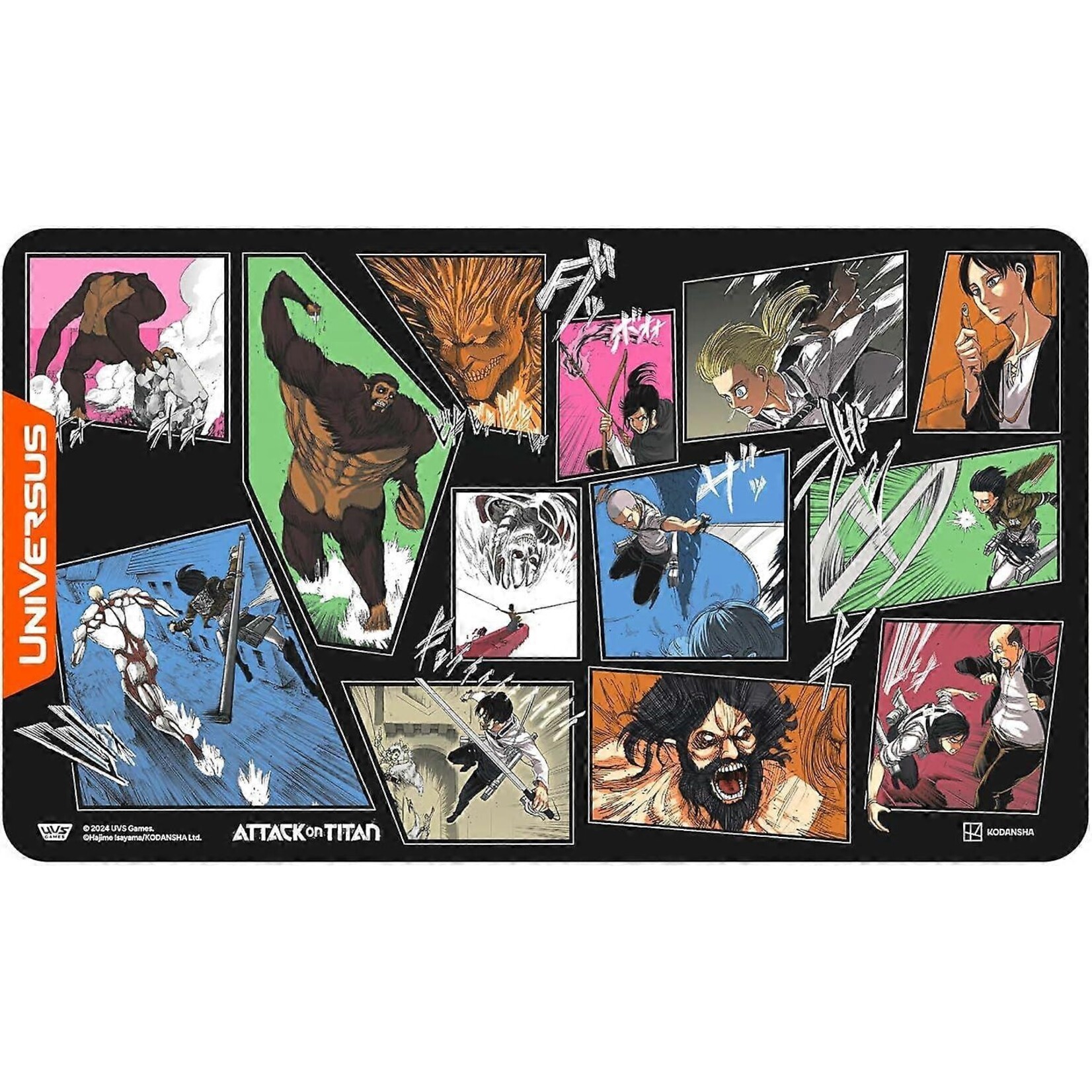 UniVersus Attack on Titan: Origins of Power The Second Act Playmat