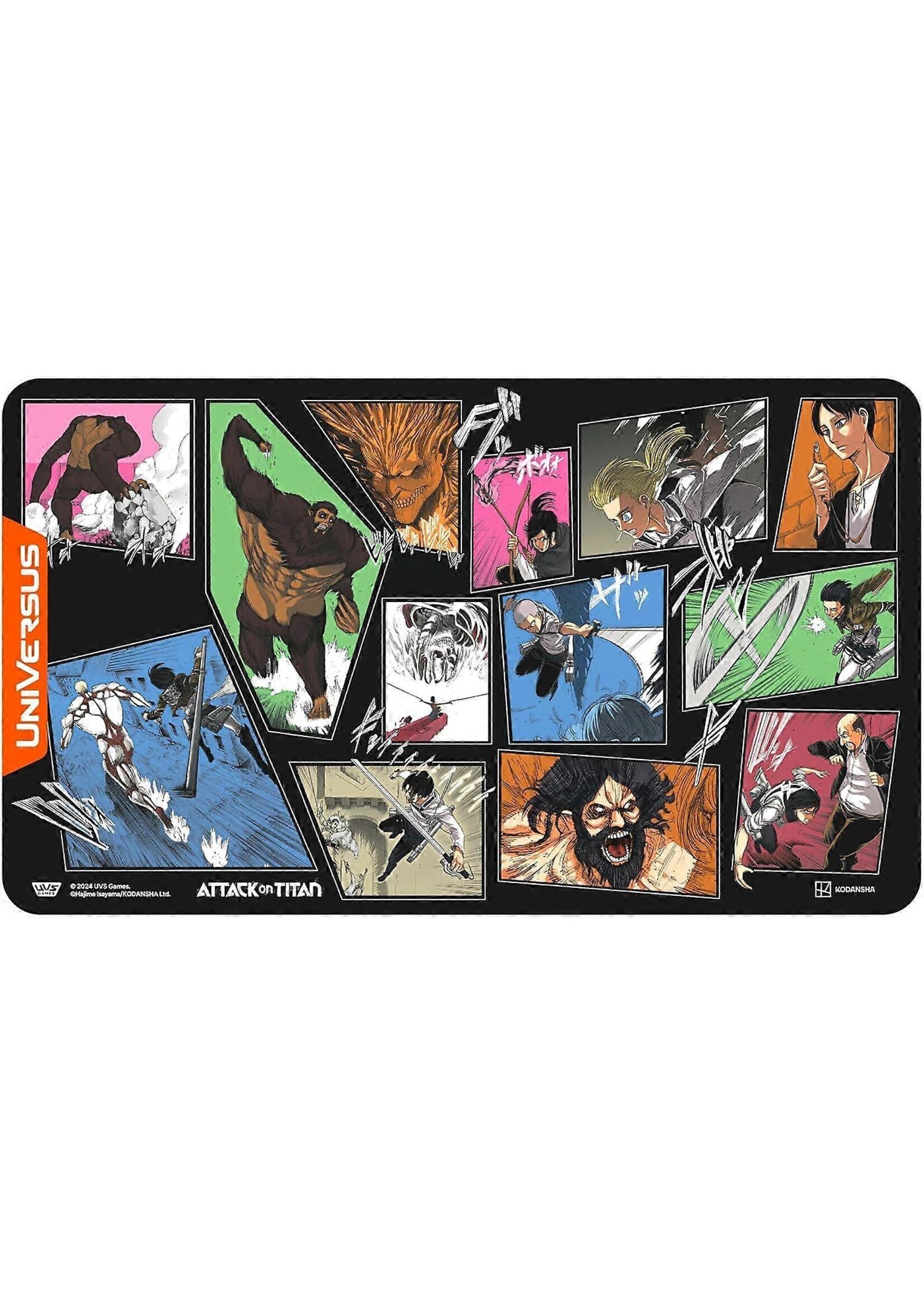 UniVersus Attack on Titan: Origins of Power The Second Act Playmat