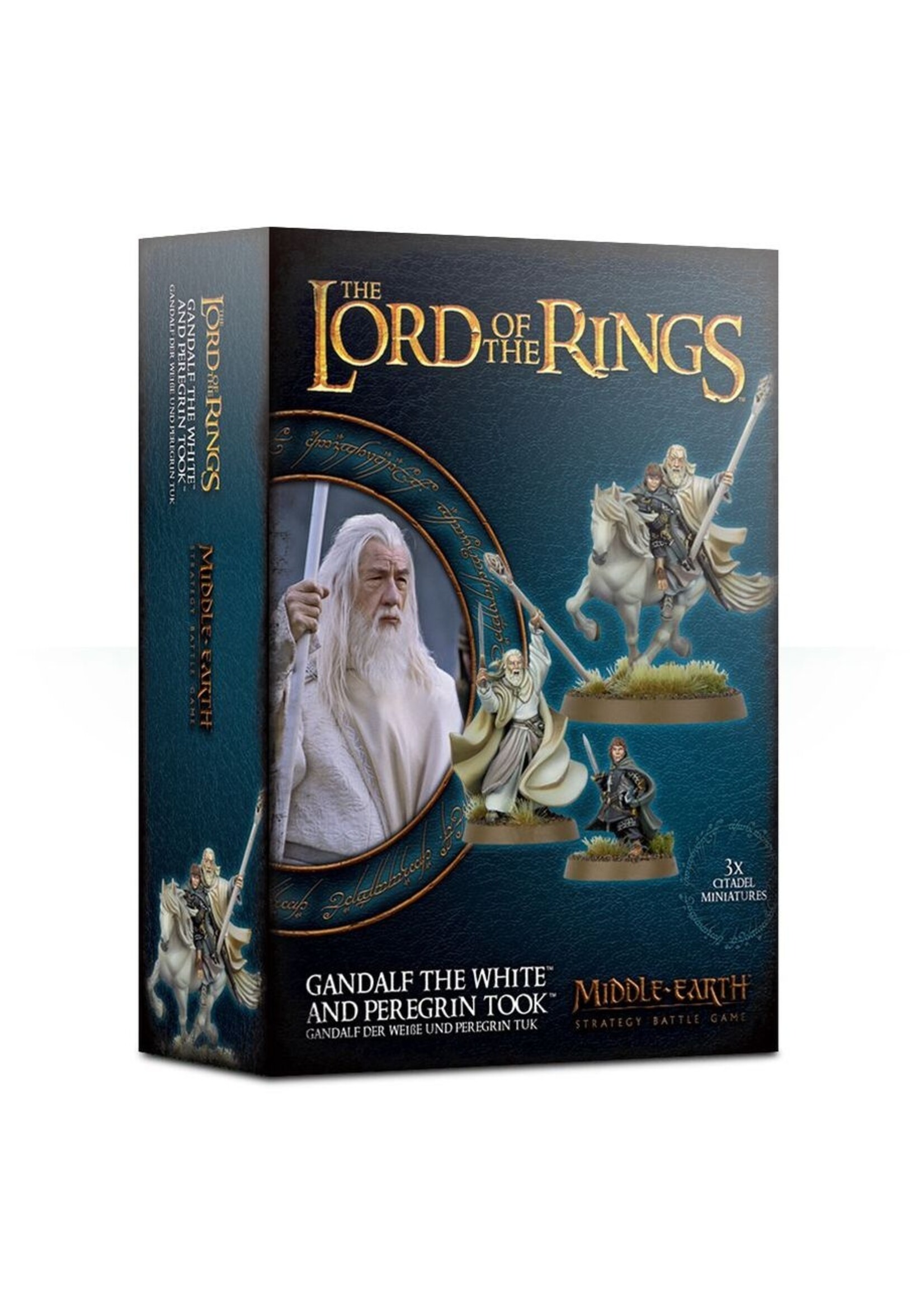 warhammer: middle earth Middle-Earth SBG: Gandalf the White and peregrin Took
