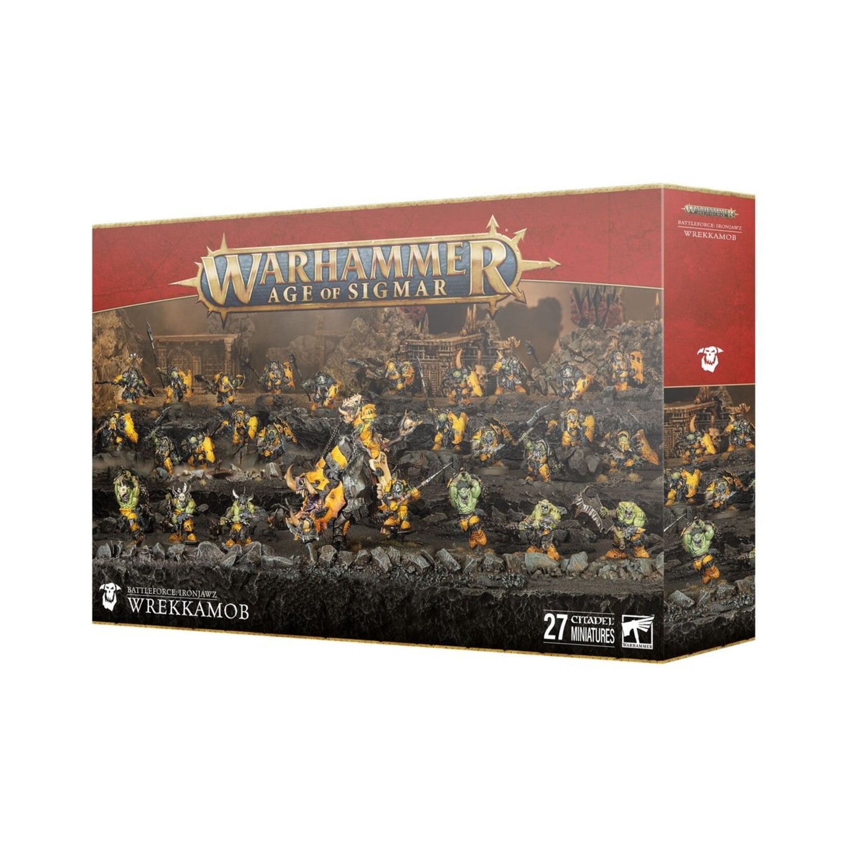 Warhammer: age of sigmar Ironjawz: Wrekkamob