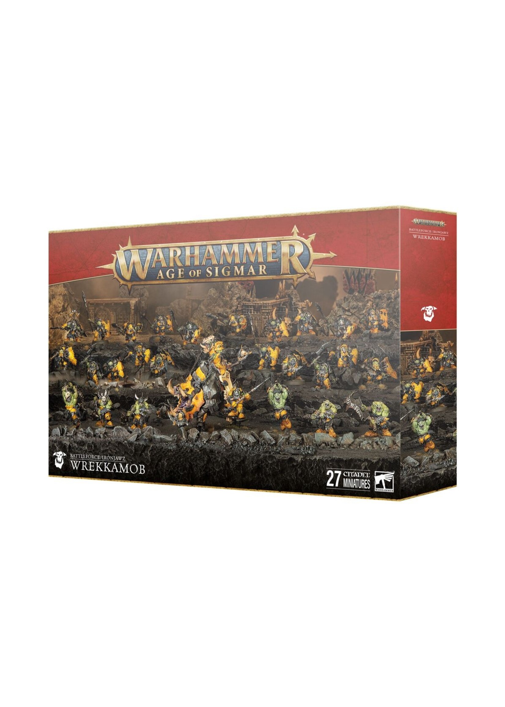 Warhammer: age of sigmar Ironjawz: Wrekkamob