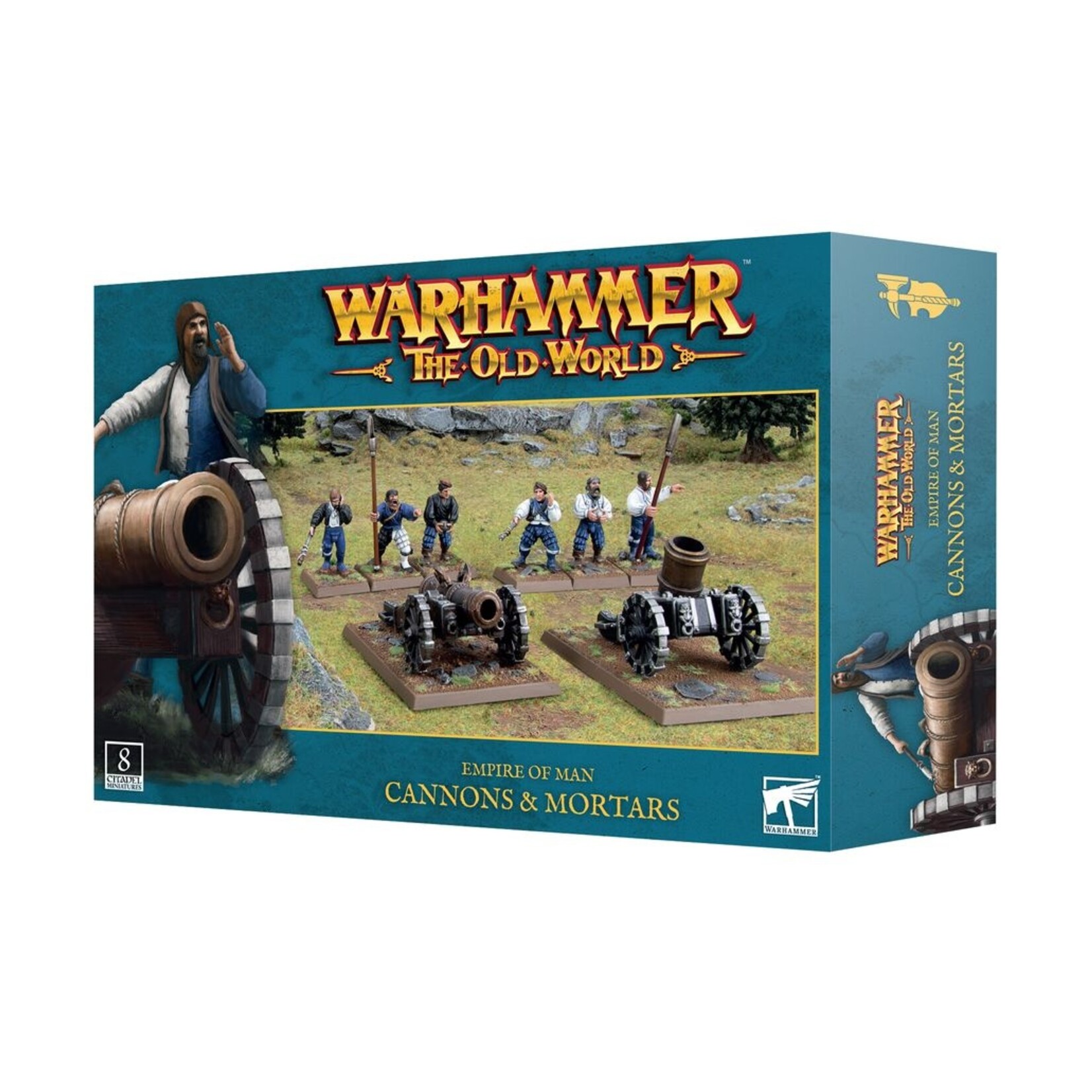 warhammer the old world Empire of Man: Cannons & Mortars