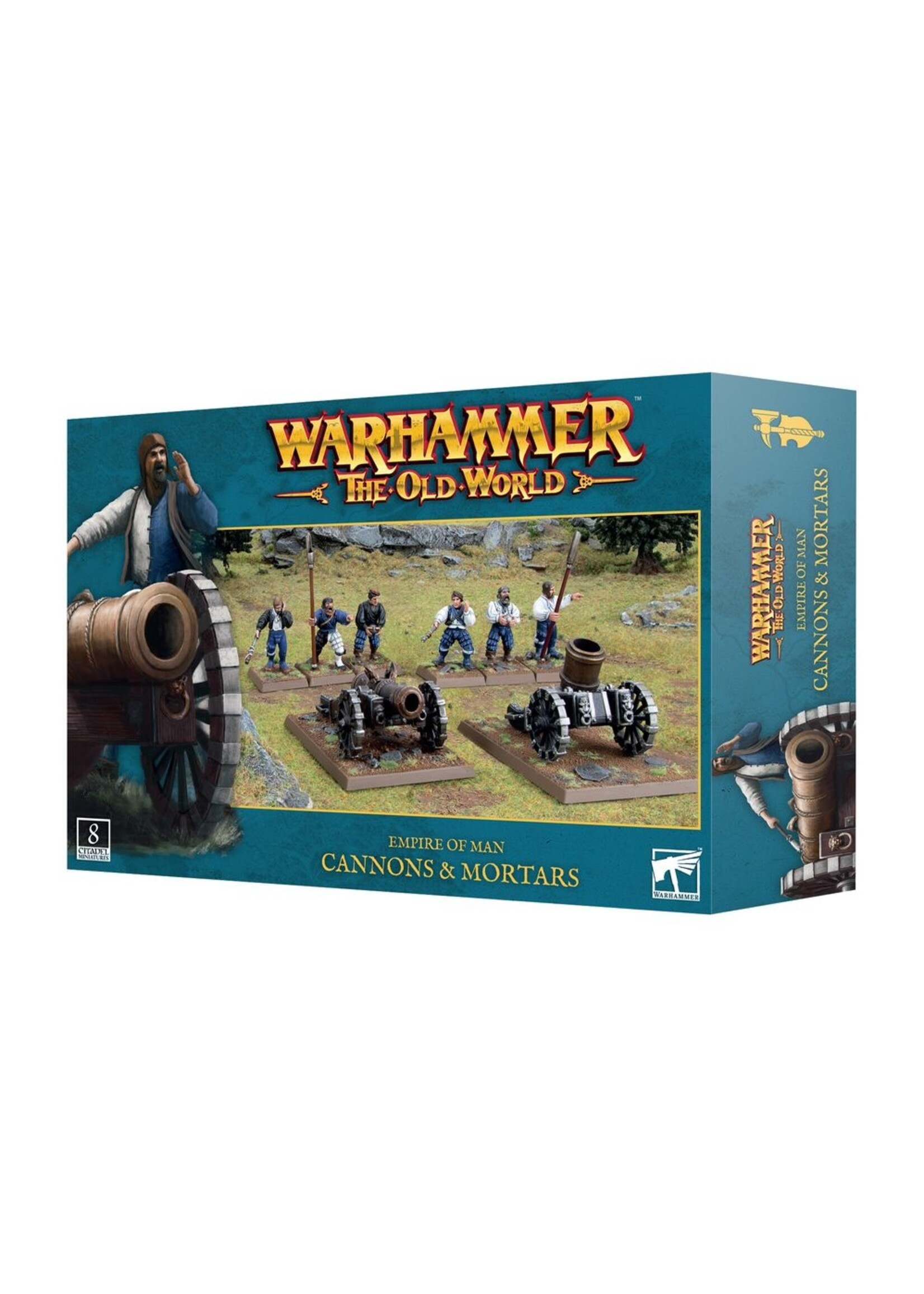 warhammer the old world Empire of Man: Cannons & Mortars