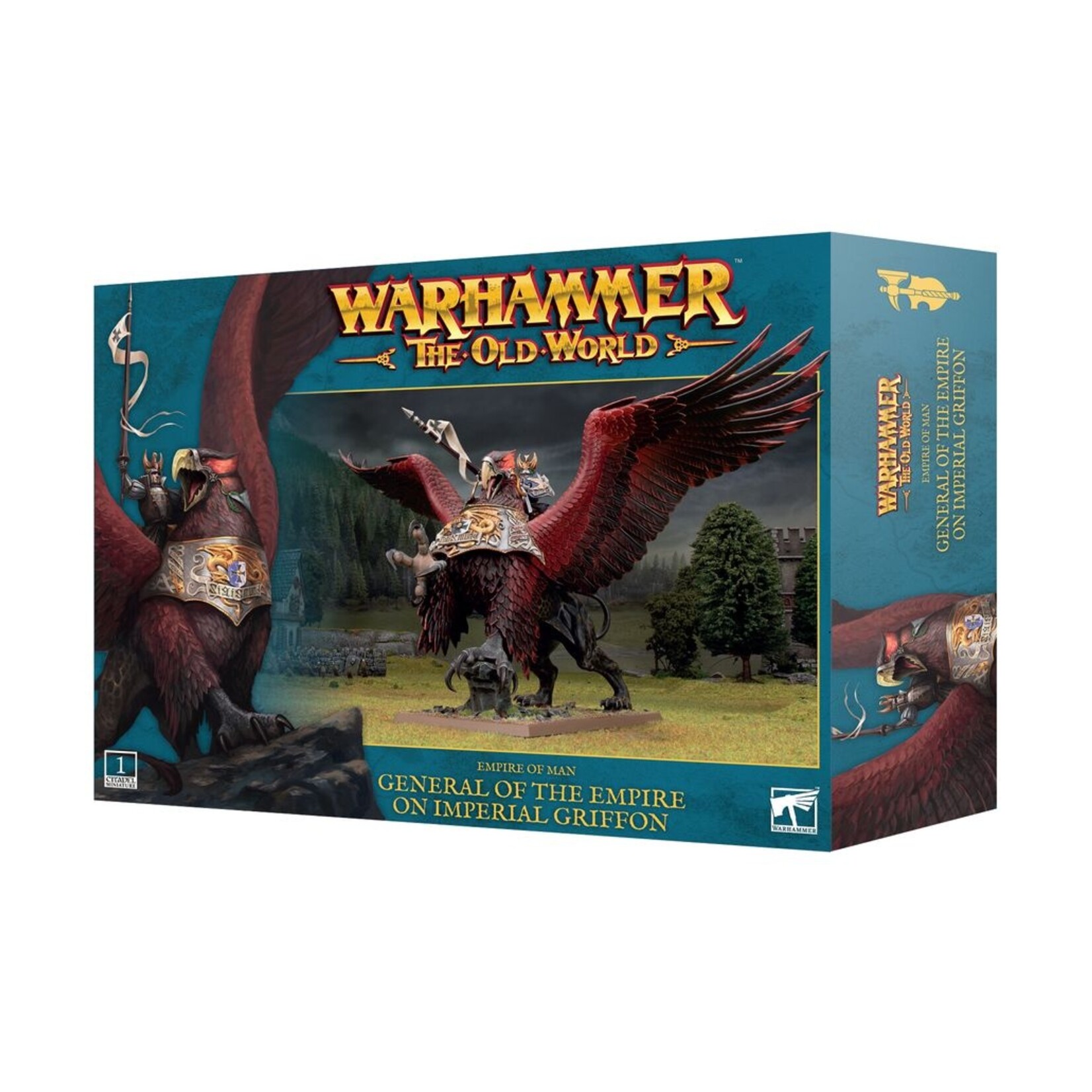 warhammer the old world Empire of Man: General of The Empire on Imperial Griffon