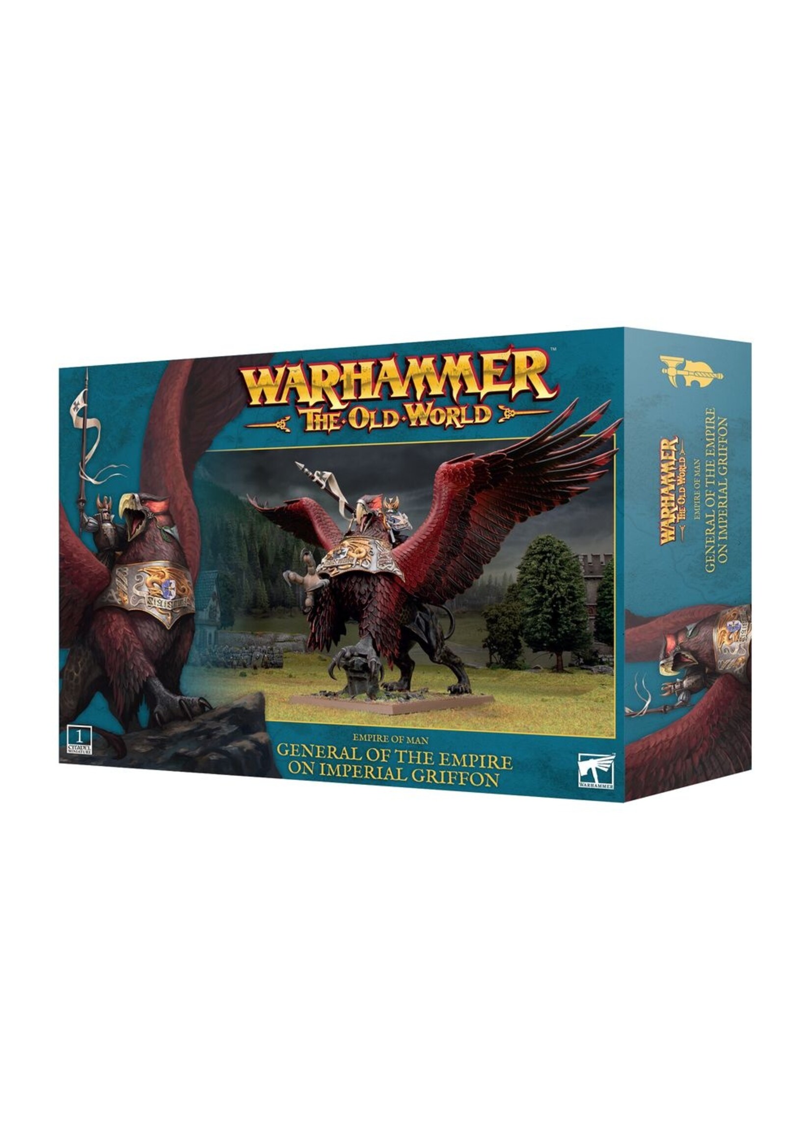 warhammer the old world Empire of Man: General of The Empire on Imperial Griffon