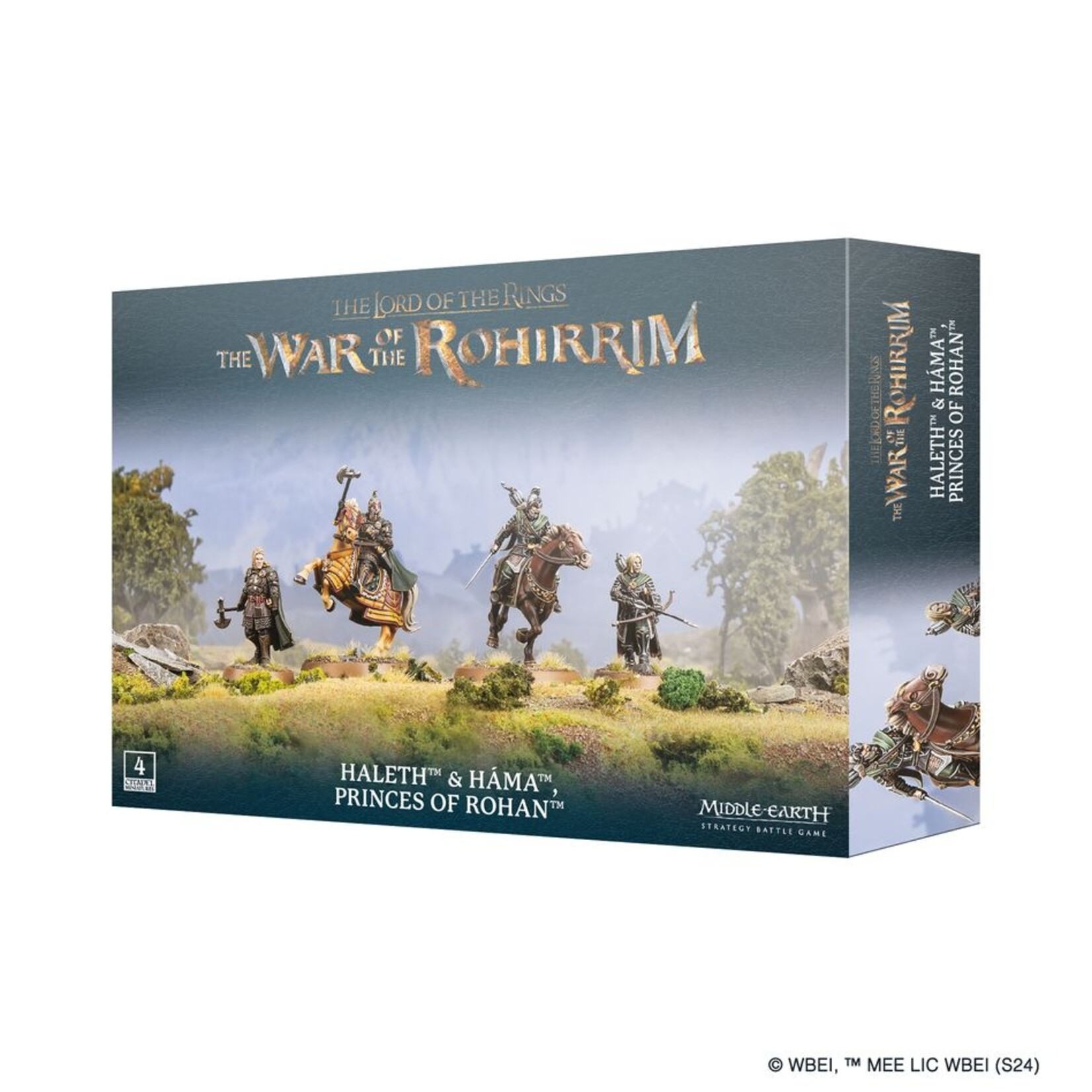 warhammer: middle earth Haleth & Hama Princes Of Rohan