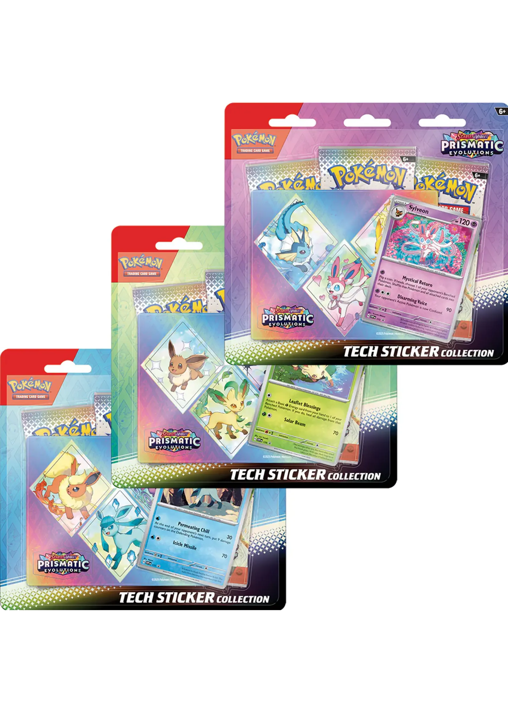 Pokémon Prismatic Evolutions: Tech Sticker Collection - Sylveon