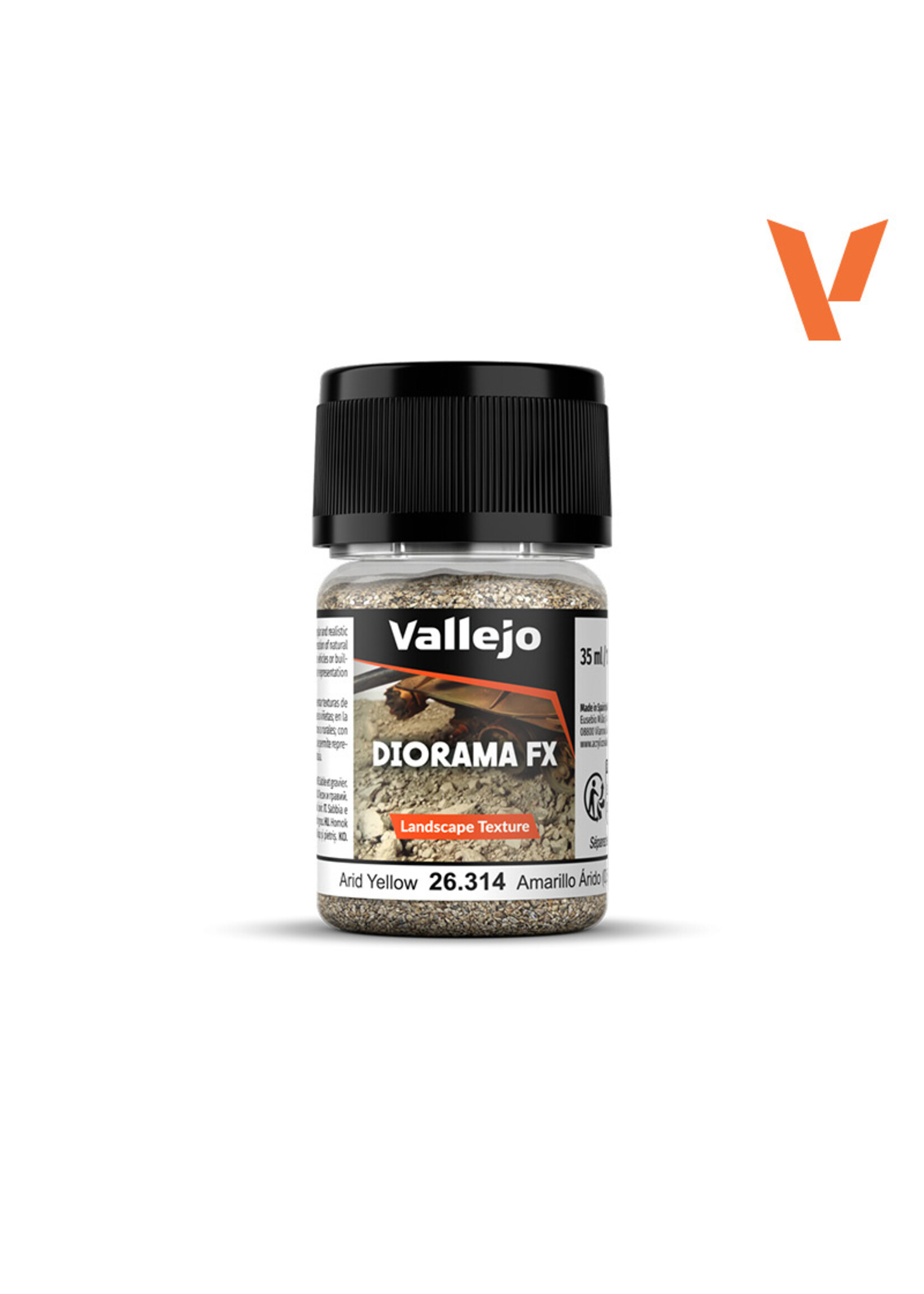 Vallejo Vallejo - Diorama FX Landscape Textures Arid Yellow 0.5-2 mm