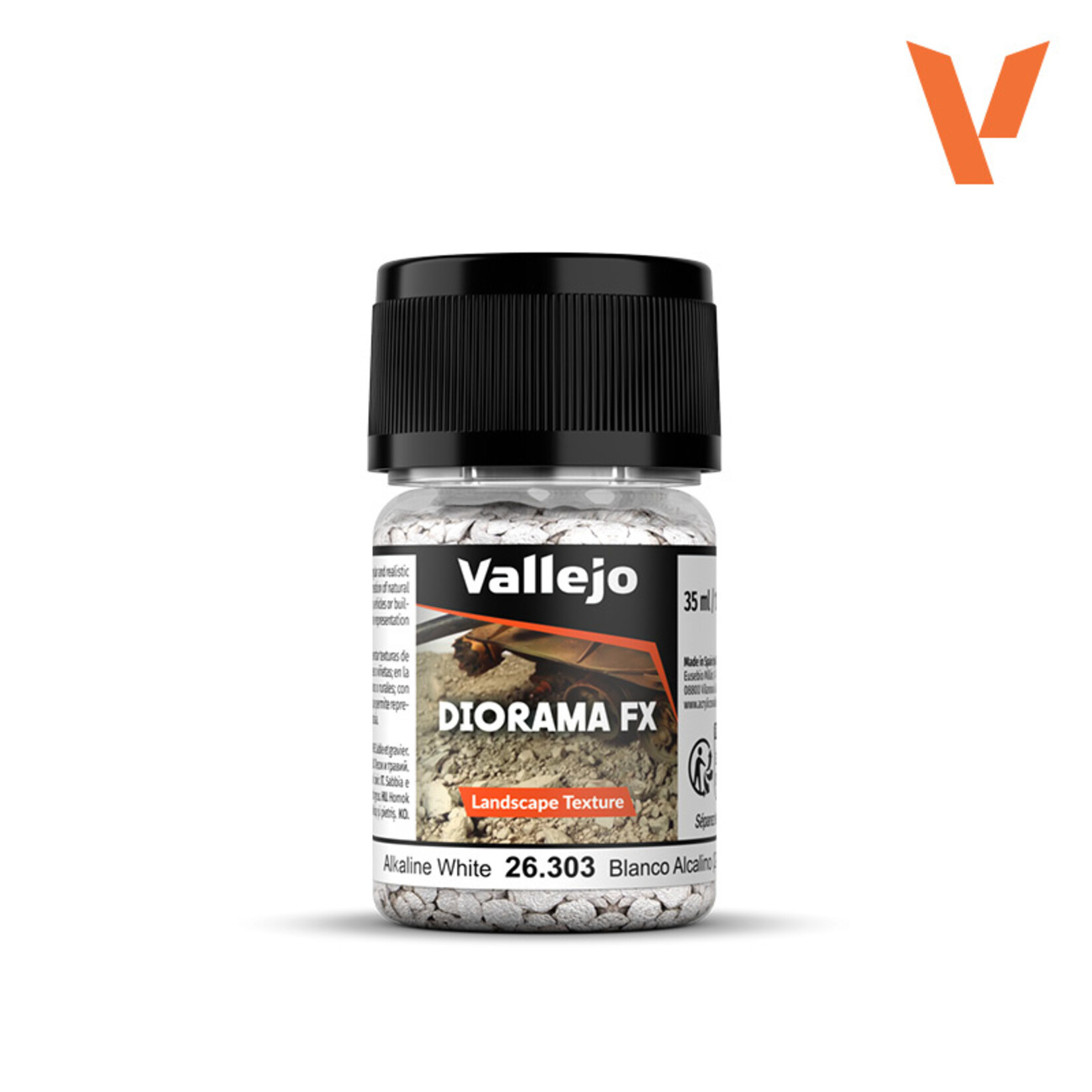 Vallejo Vallejo - Diorama FX Landscape Textures Alkaline White 2-5 mm
