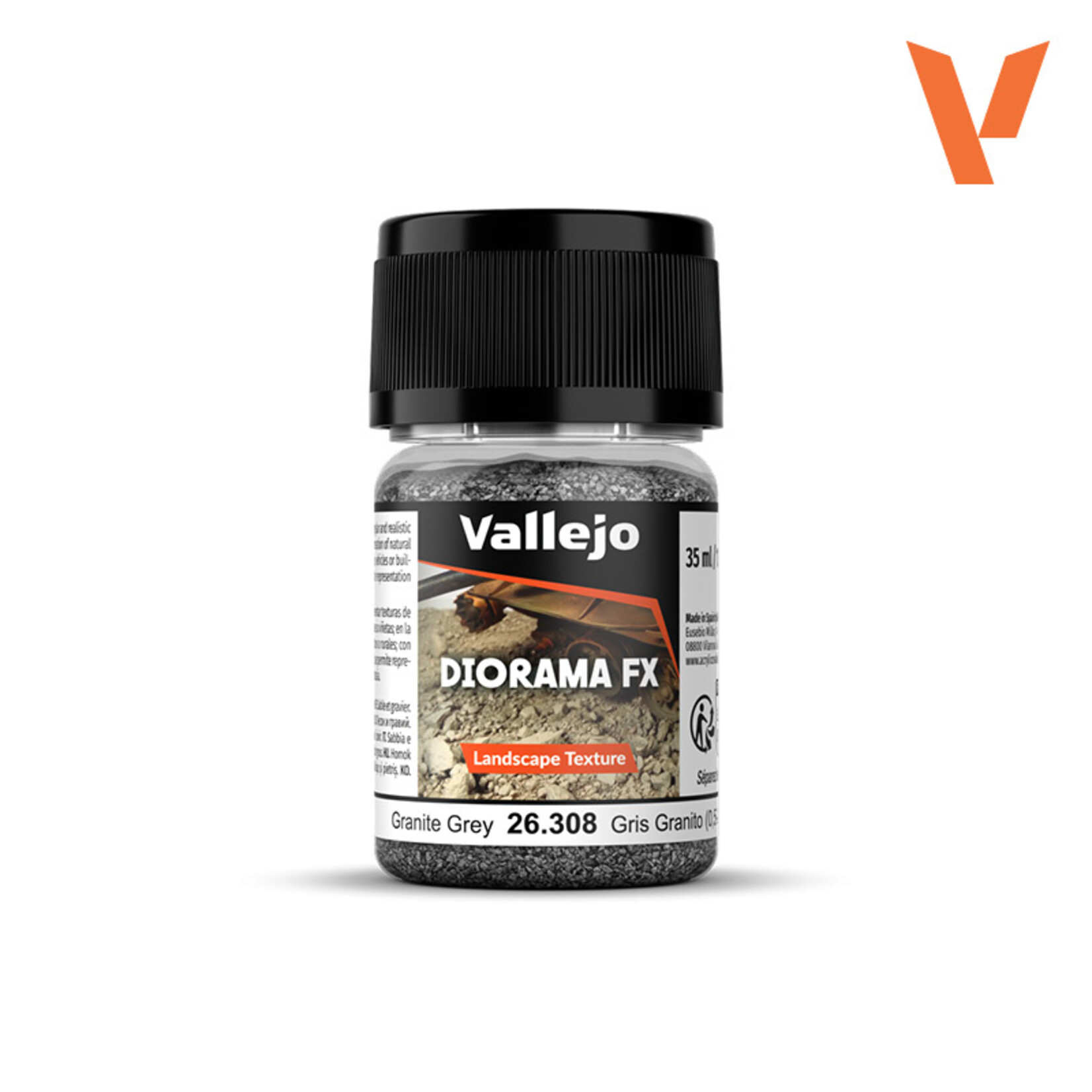 Vallejo Vallejo - Diorama FX Landscape Textures Granite Grey 0.5-2 mm