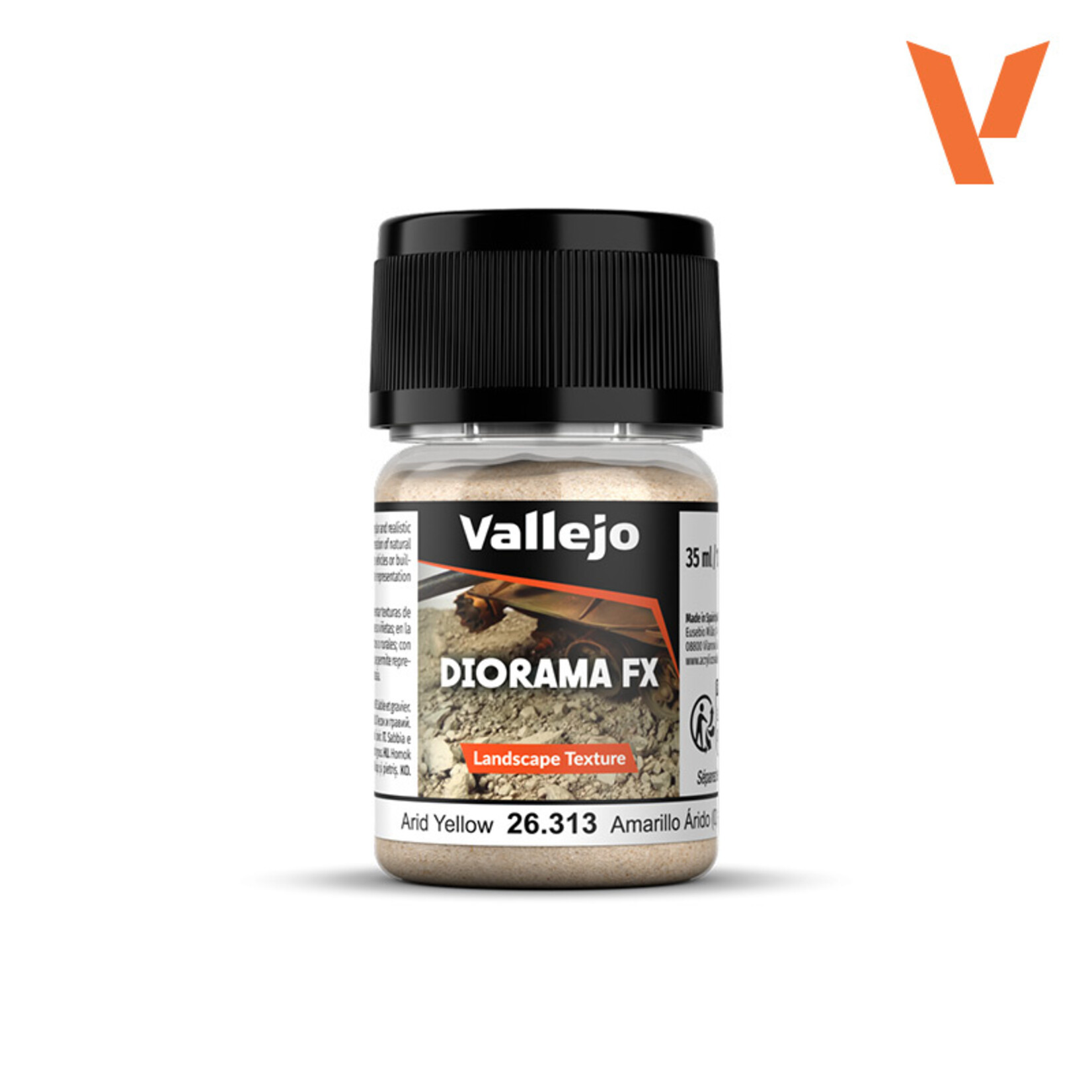 Vallejo Vallejo - Diorama FX Landscape Textures Arid Yellow 0.1-0.6 mm