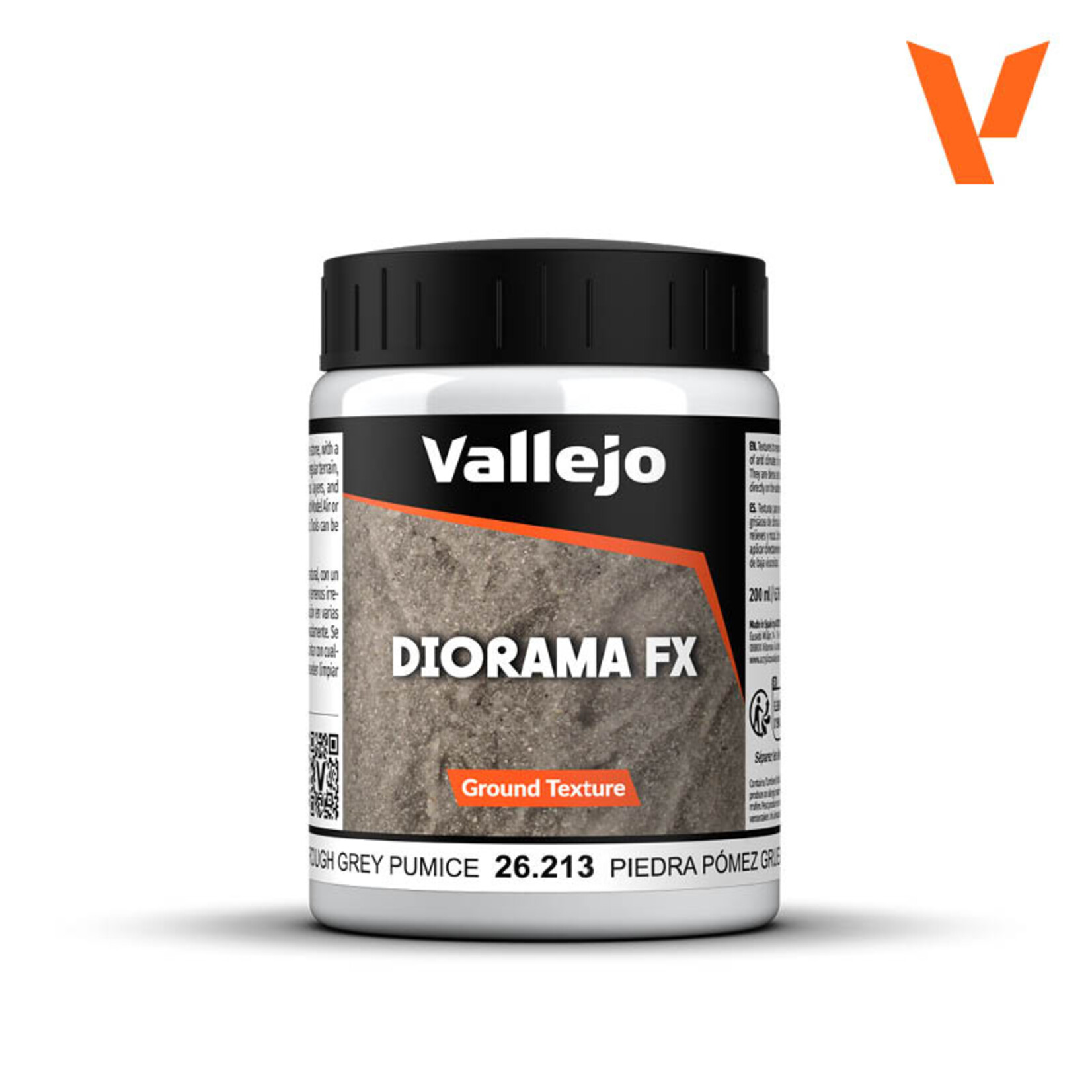 Vallejo Vallejo - Diorama FX Ground Textures Rough Grey Pumice