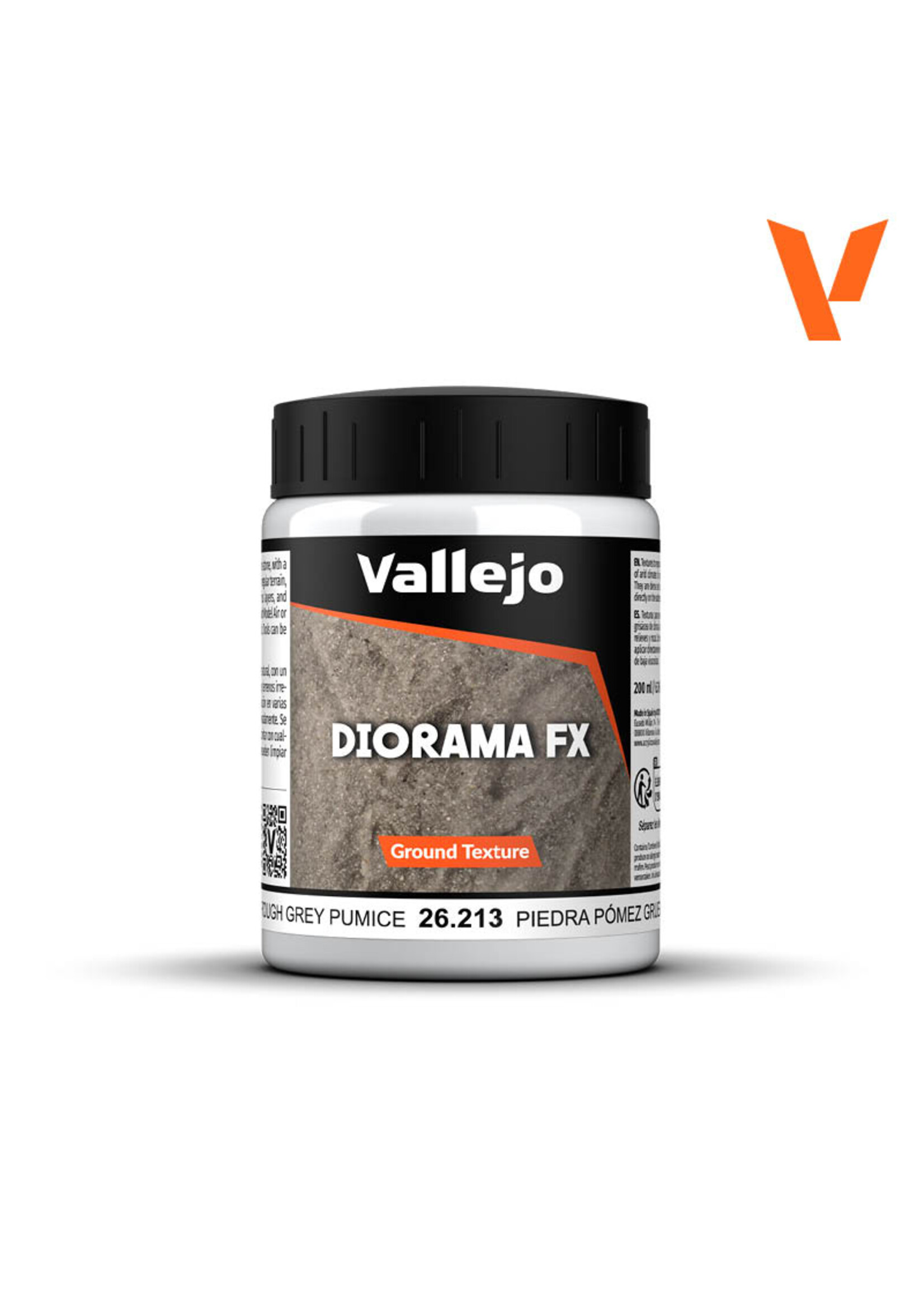 Vallejo Vallejo - Diorama FX Ground Textures Rough Grey Pumice