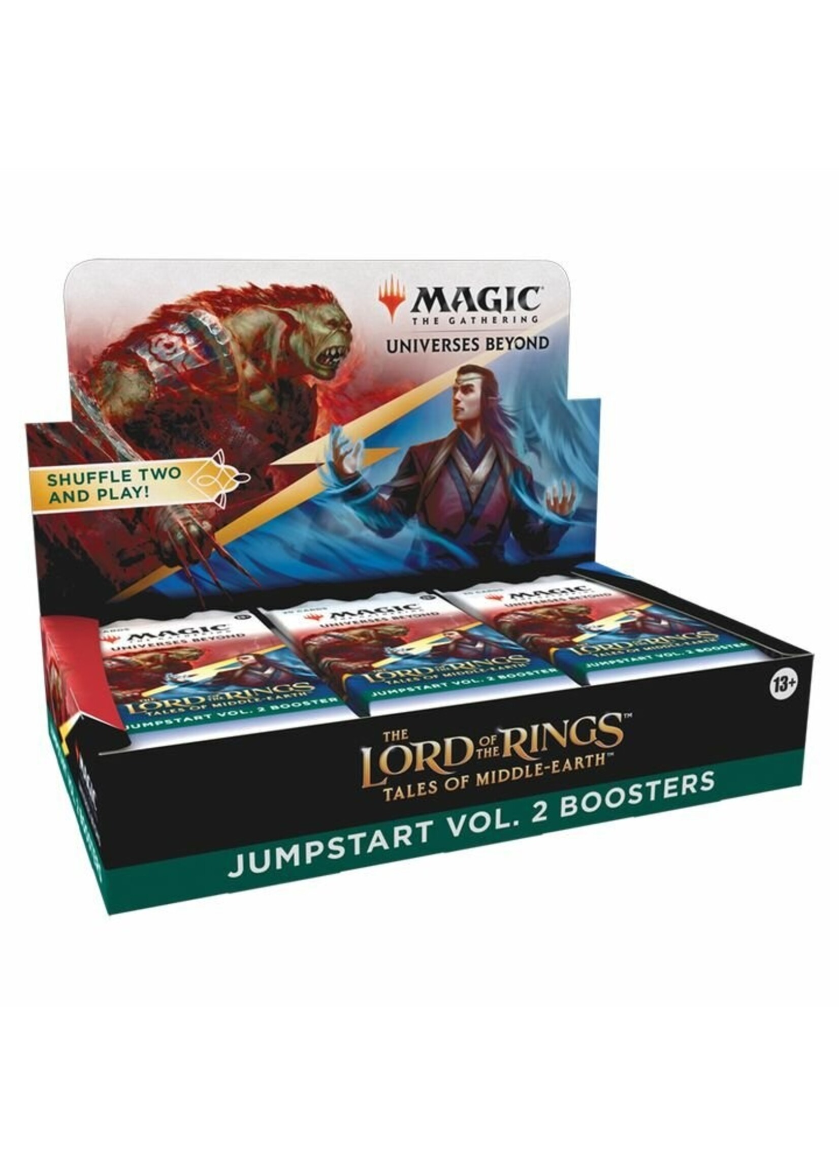 Magic the gathering The Lord of the Rings: Tales of Middle-earth Jumpstart Booster Display