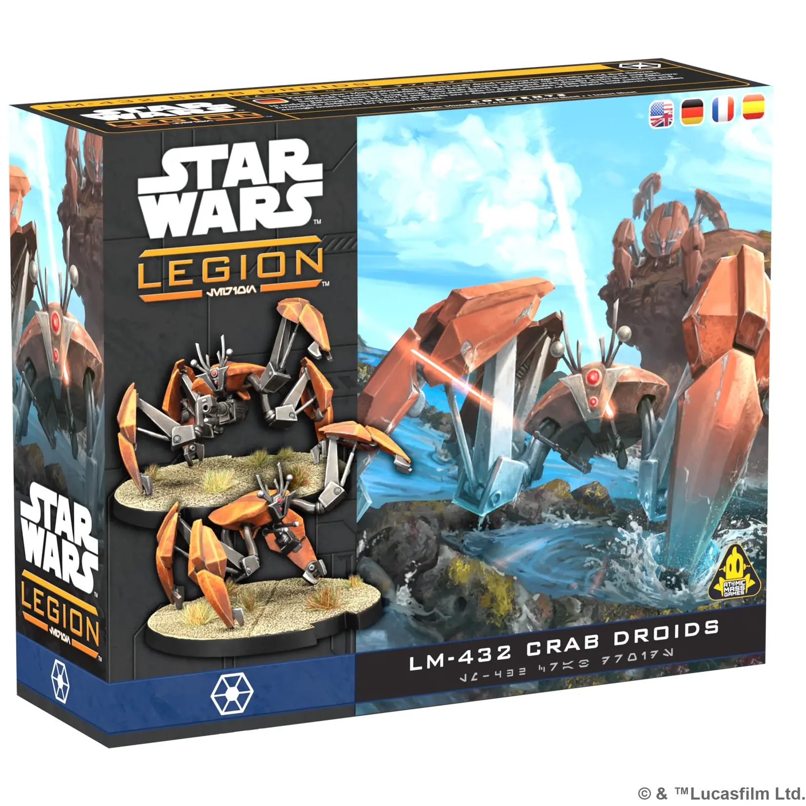 Star wars: Legion LM-432 Crab Droid