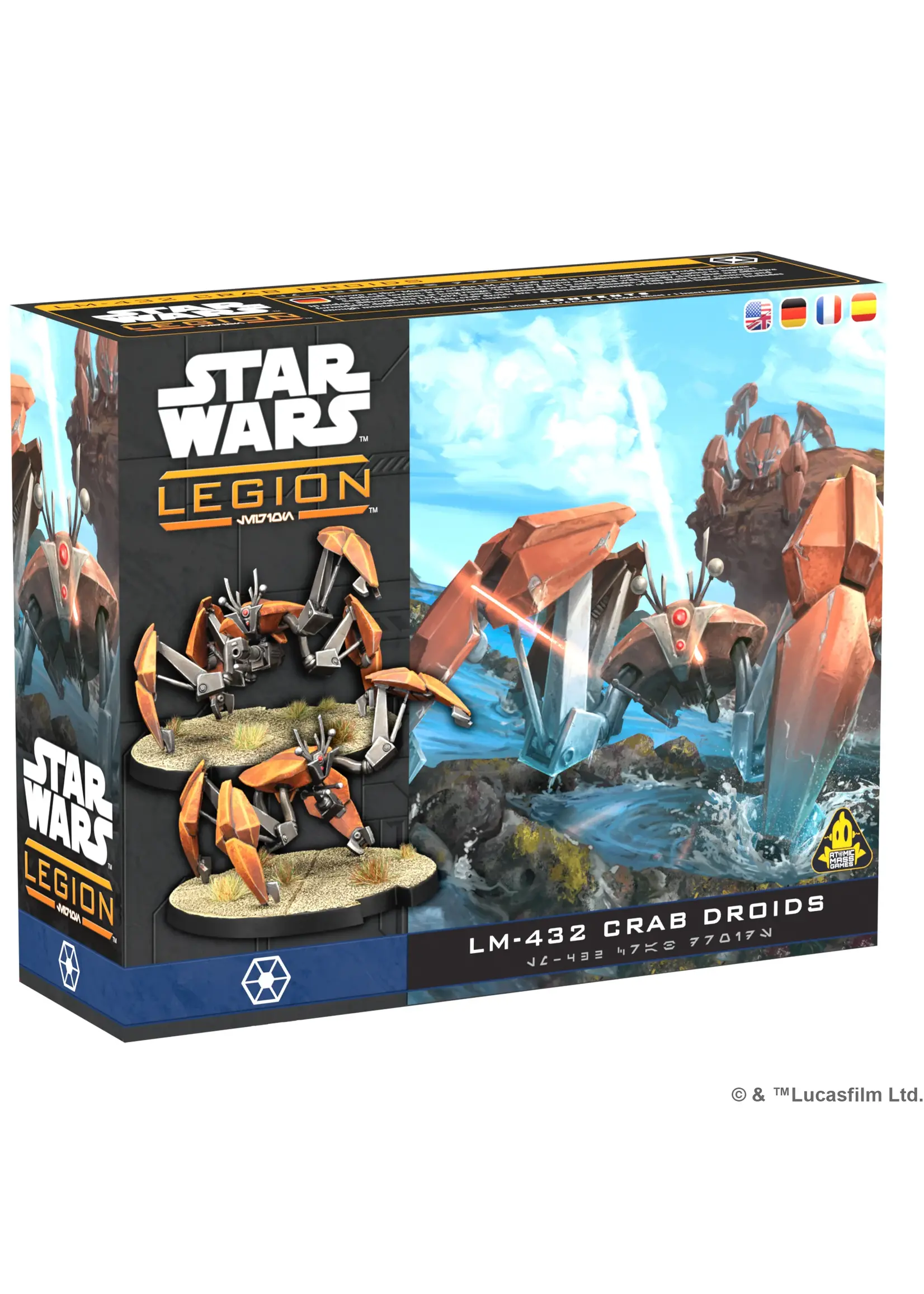 Atomic Mass Games LM-432 Crab Droid