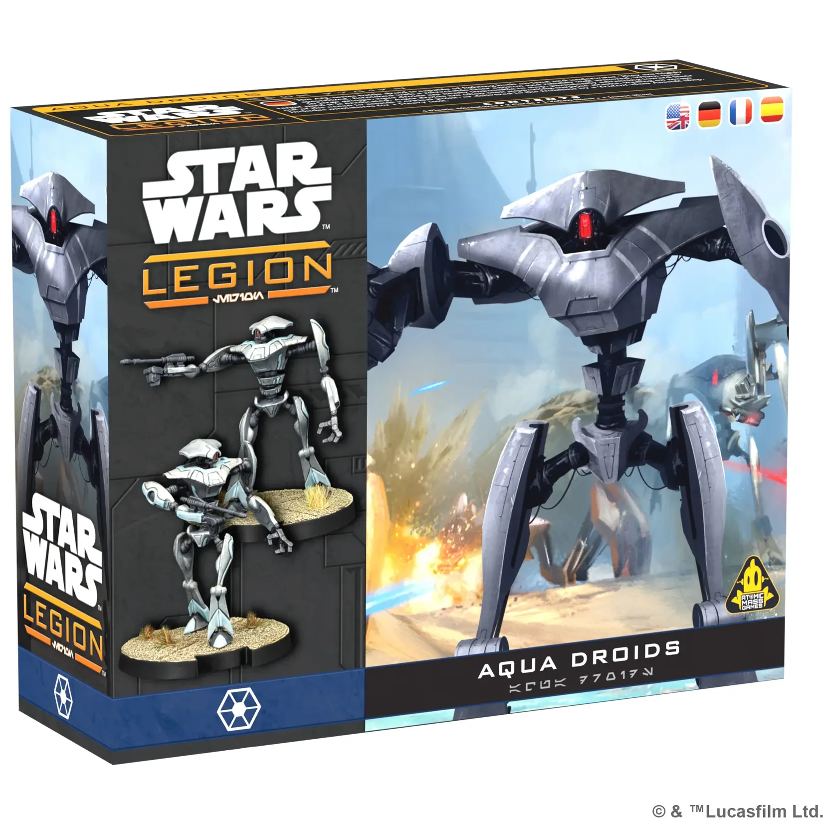 Star wars: Legion Aqua Droids