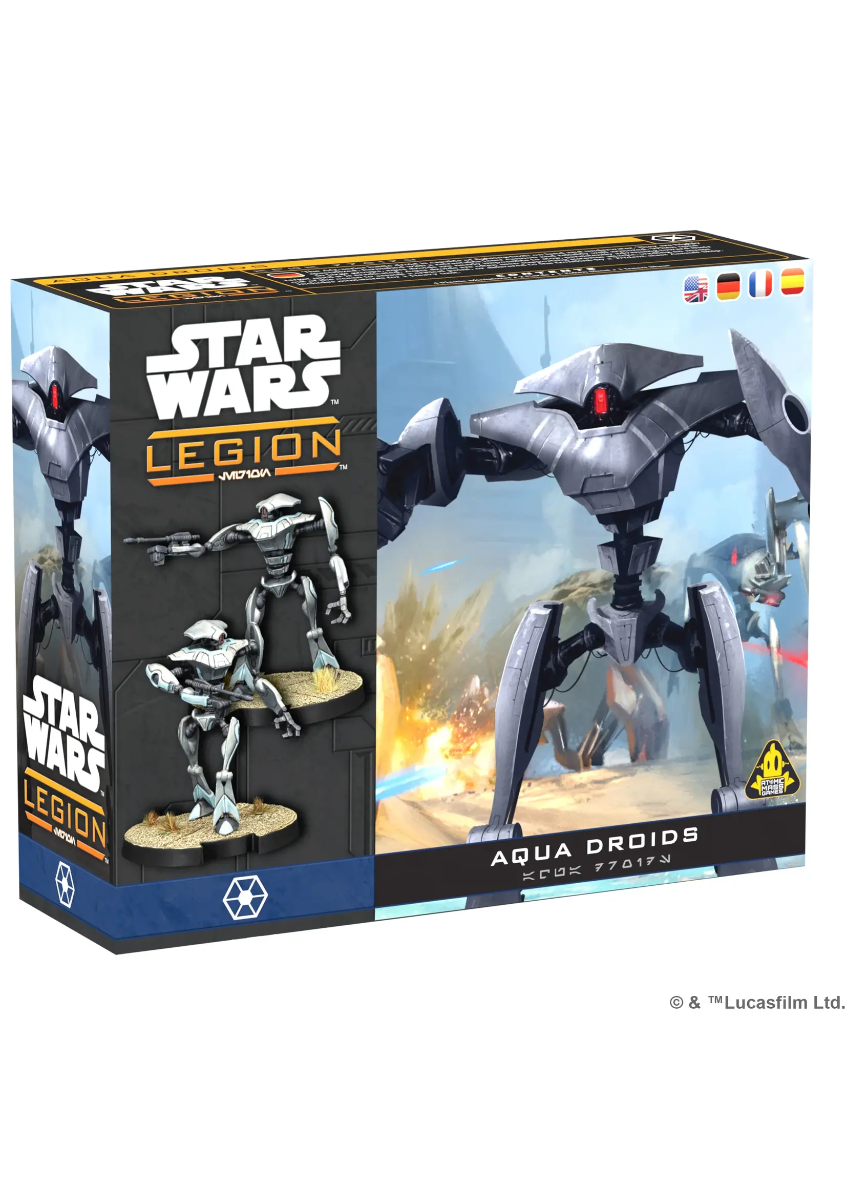 Atomic Mass Games Aqua Droids