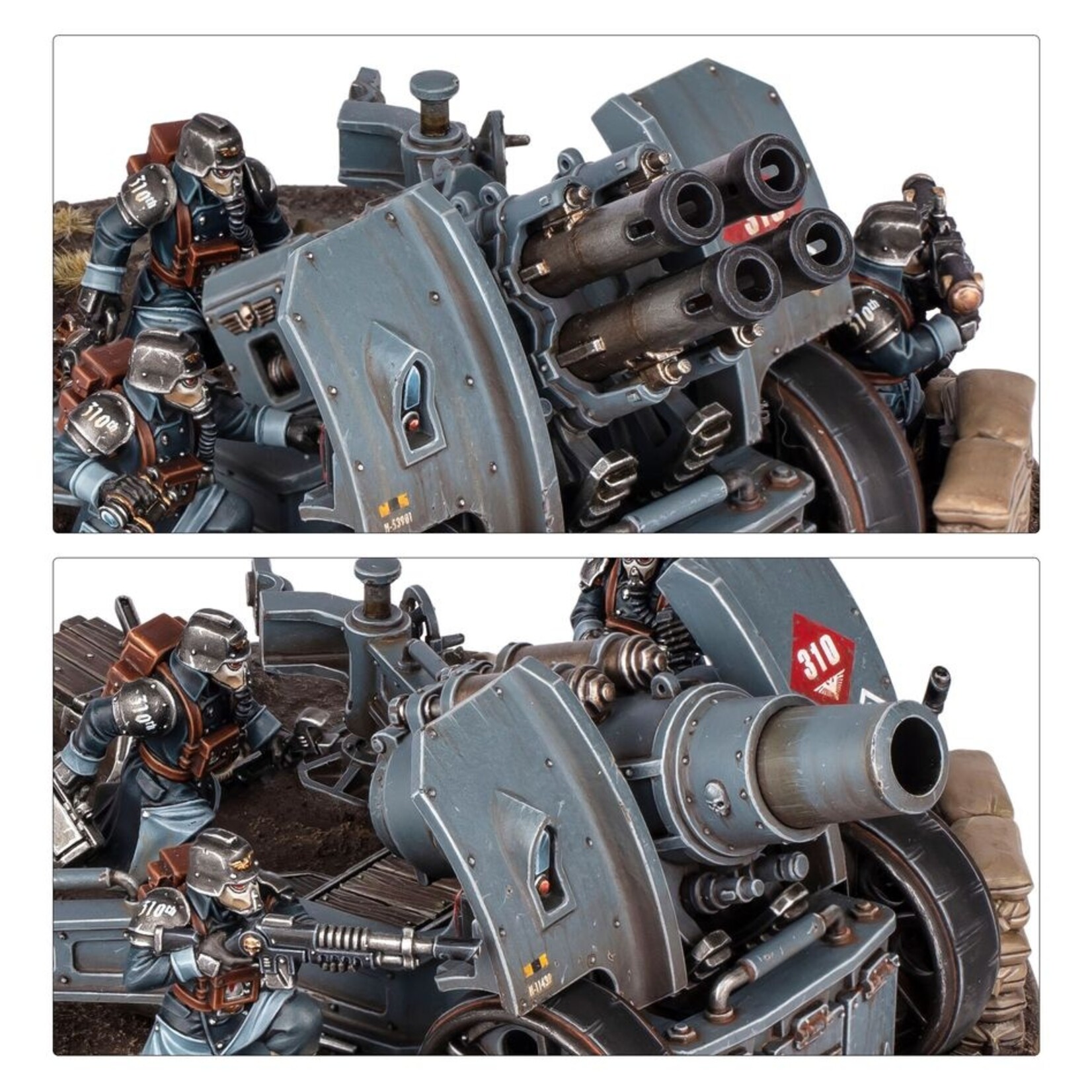 Warhammer: 40.000 Astra Militarum: Krieg Artillery Team