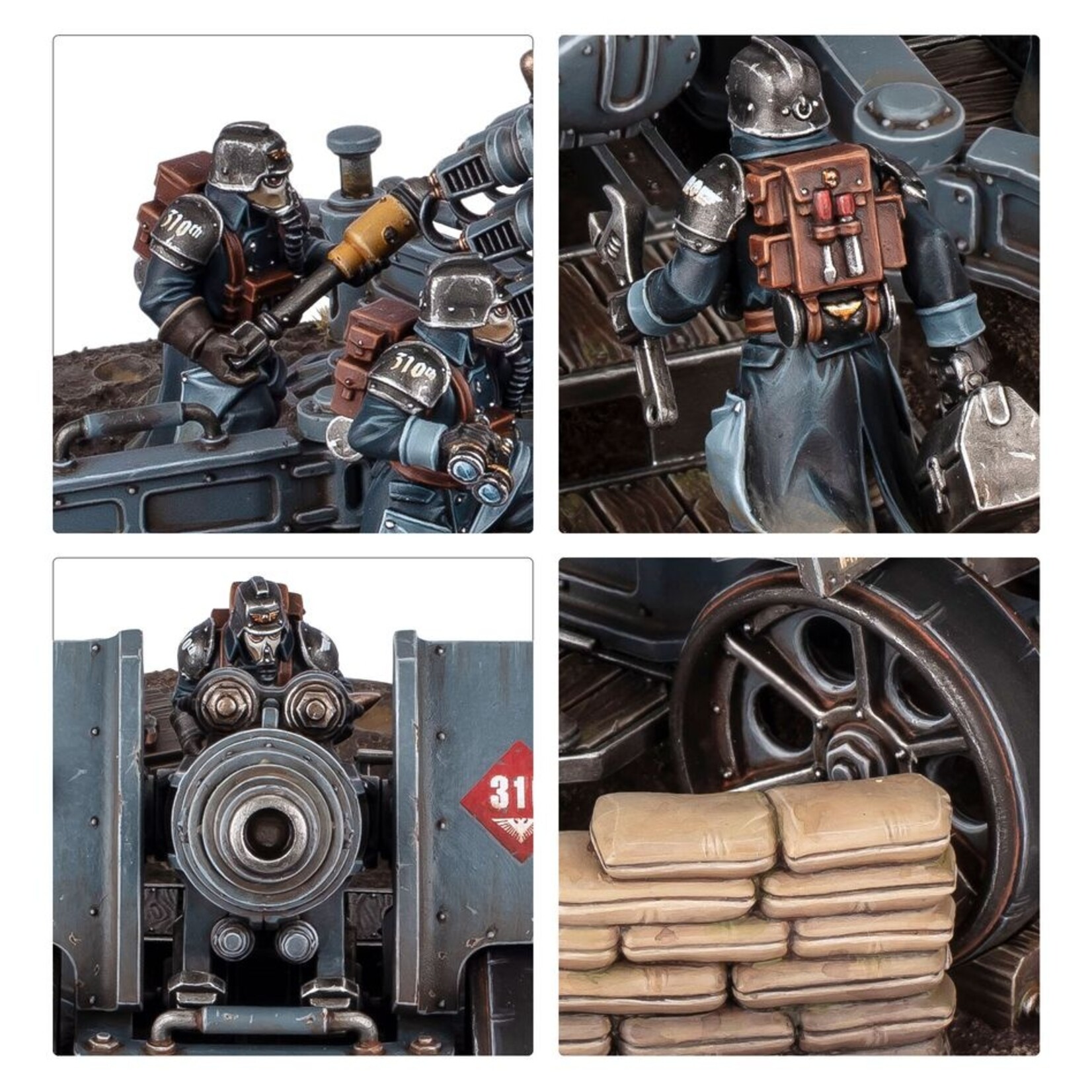 Warhammer: 40.000 Astra Militarum: Krieg Artillery Team