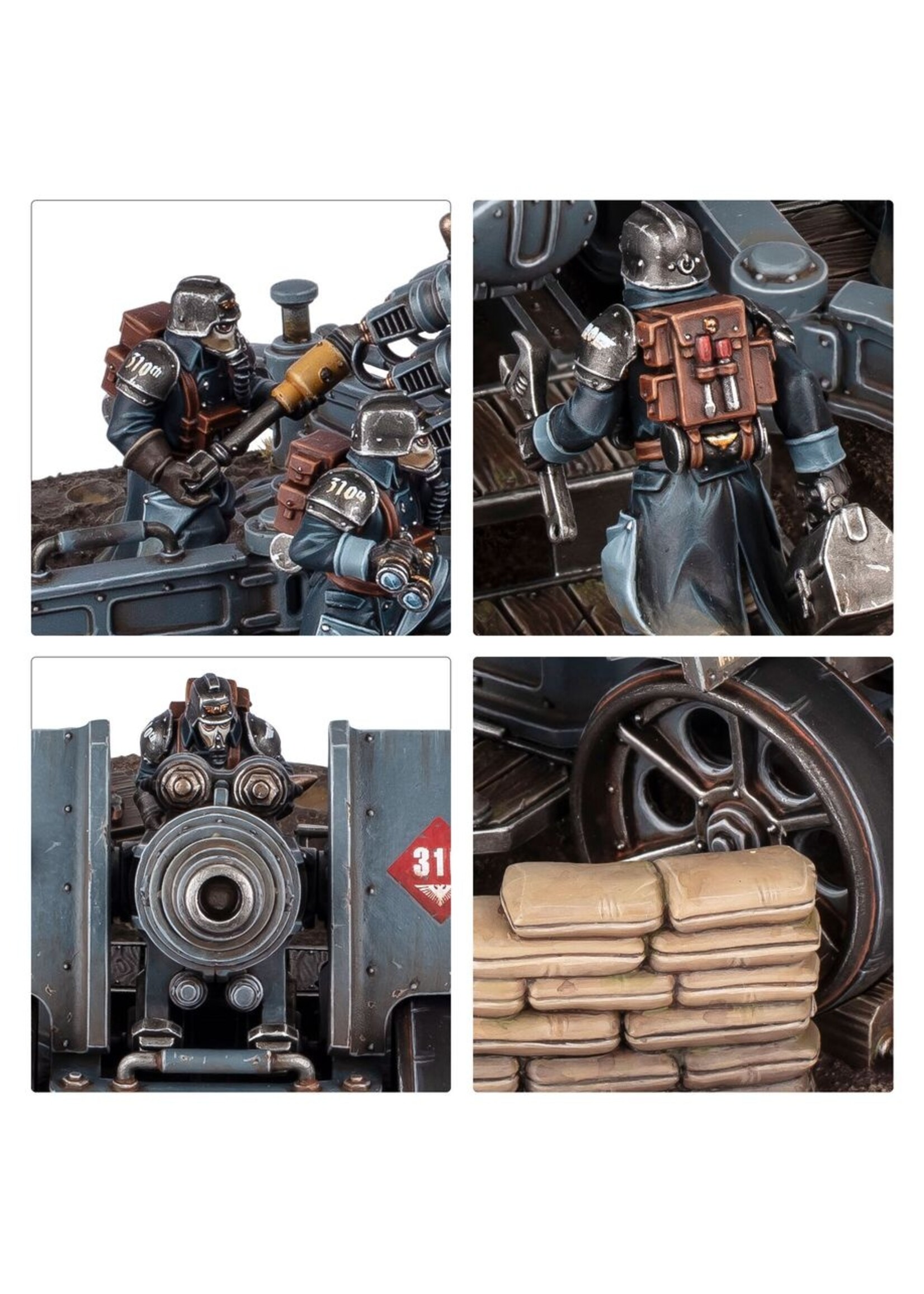 Warhammer: 40.000 Astra Militarum: Krieg Artillery Team