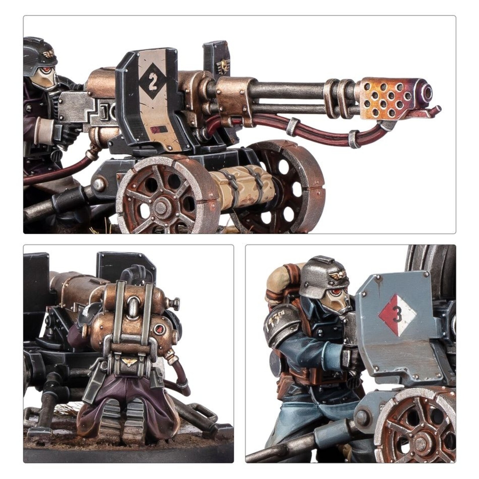 Warhammer: 40.000 Astra Militarum: Krieg Heavy Weapons Squad