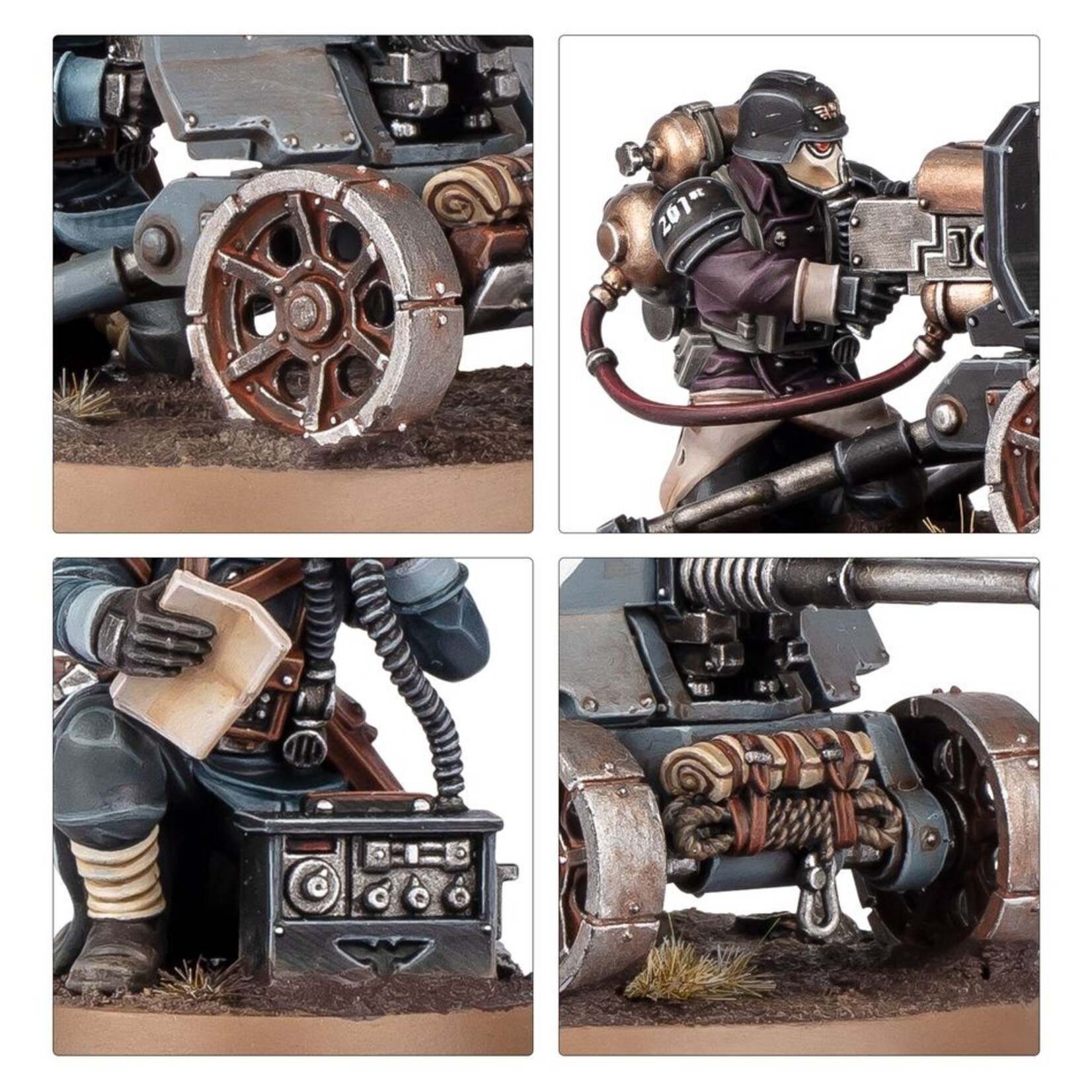 Warhammer: 40.000 Astra Militarum: Krieg Heavy Weapons Squad
