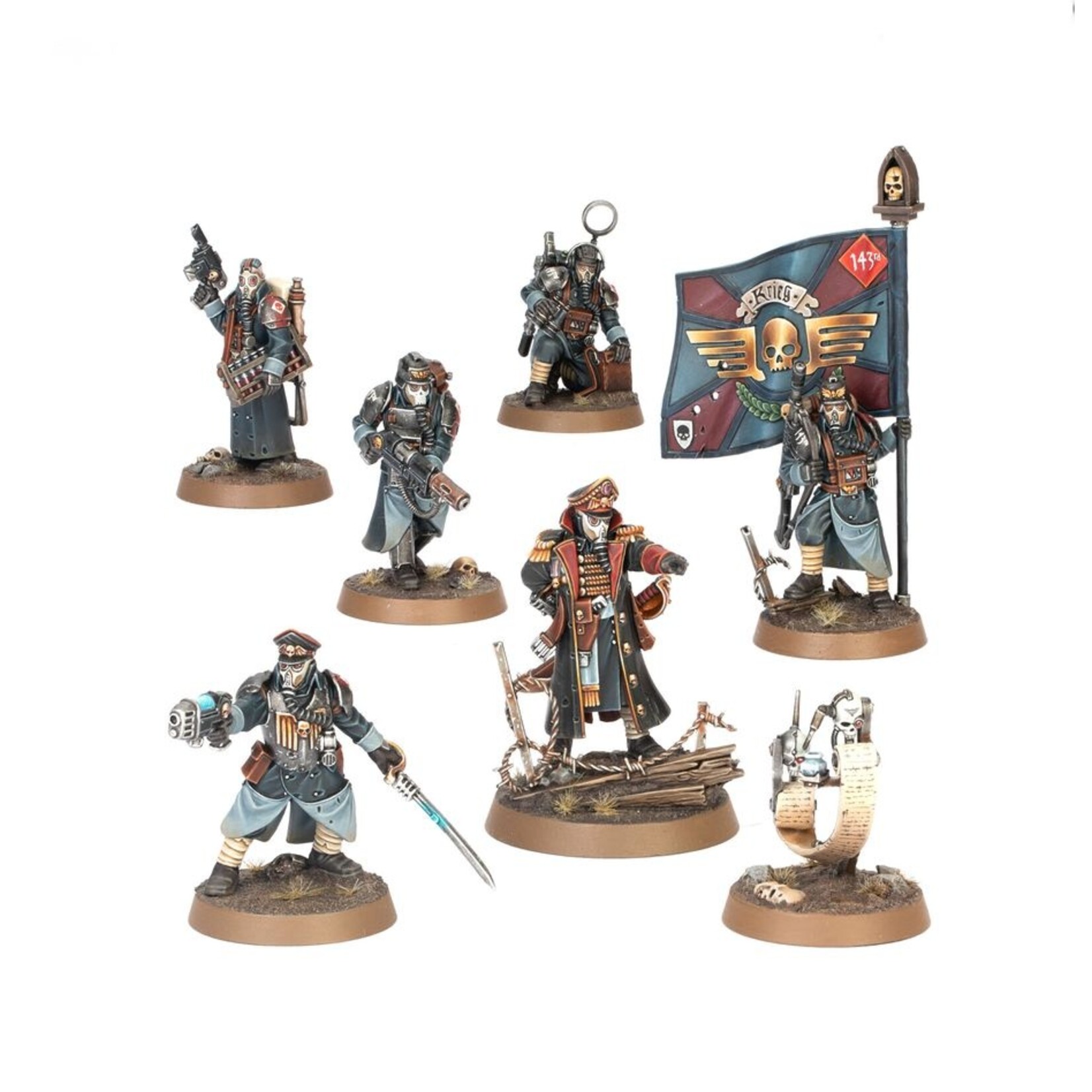 Warhammer: 40.000 Astra Militarum: Krieg Command Squad