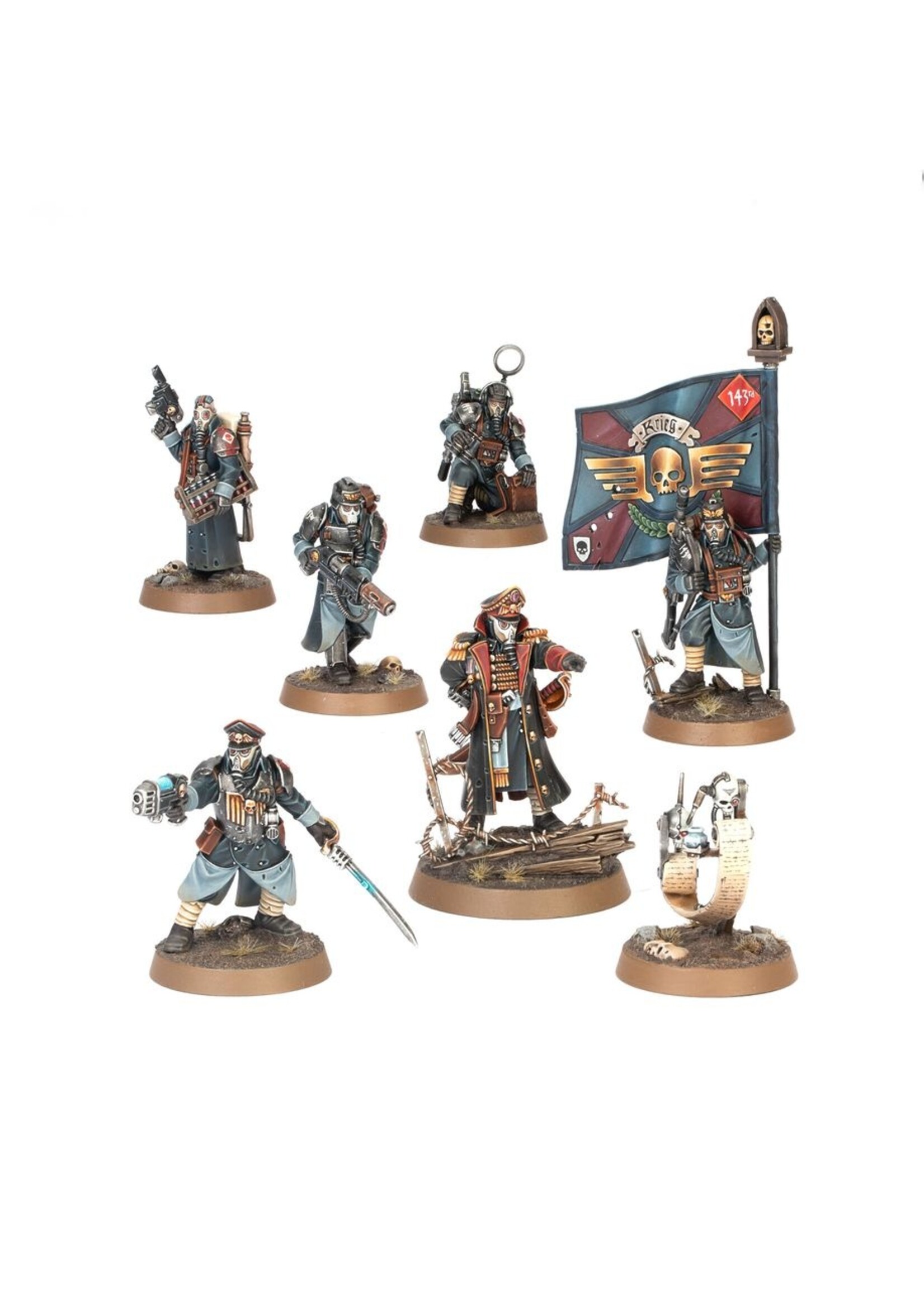 Warhammer: 40.000 Astra Militarum: Krieg Command Squad