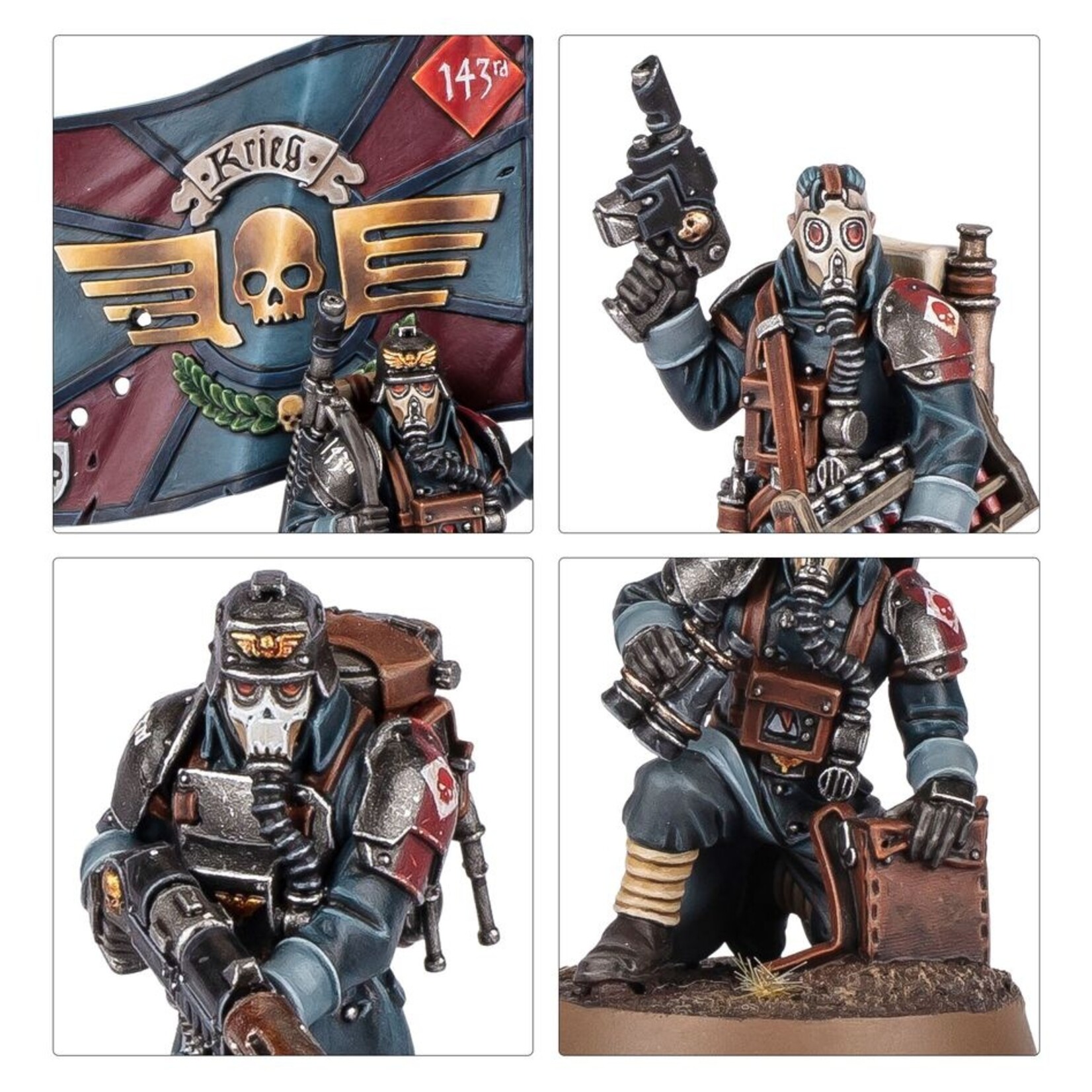 Warhammer: 40.000 Astra Militarum: Krieg Command Squad