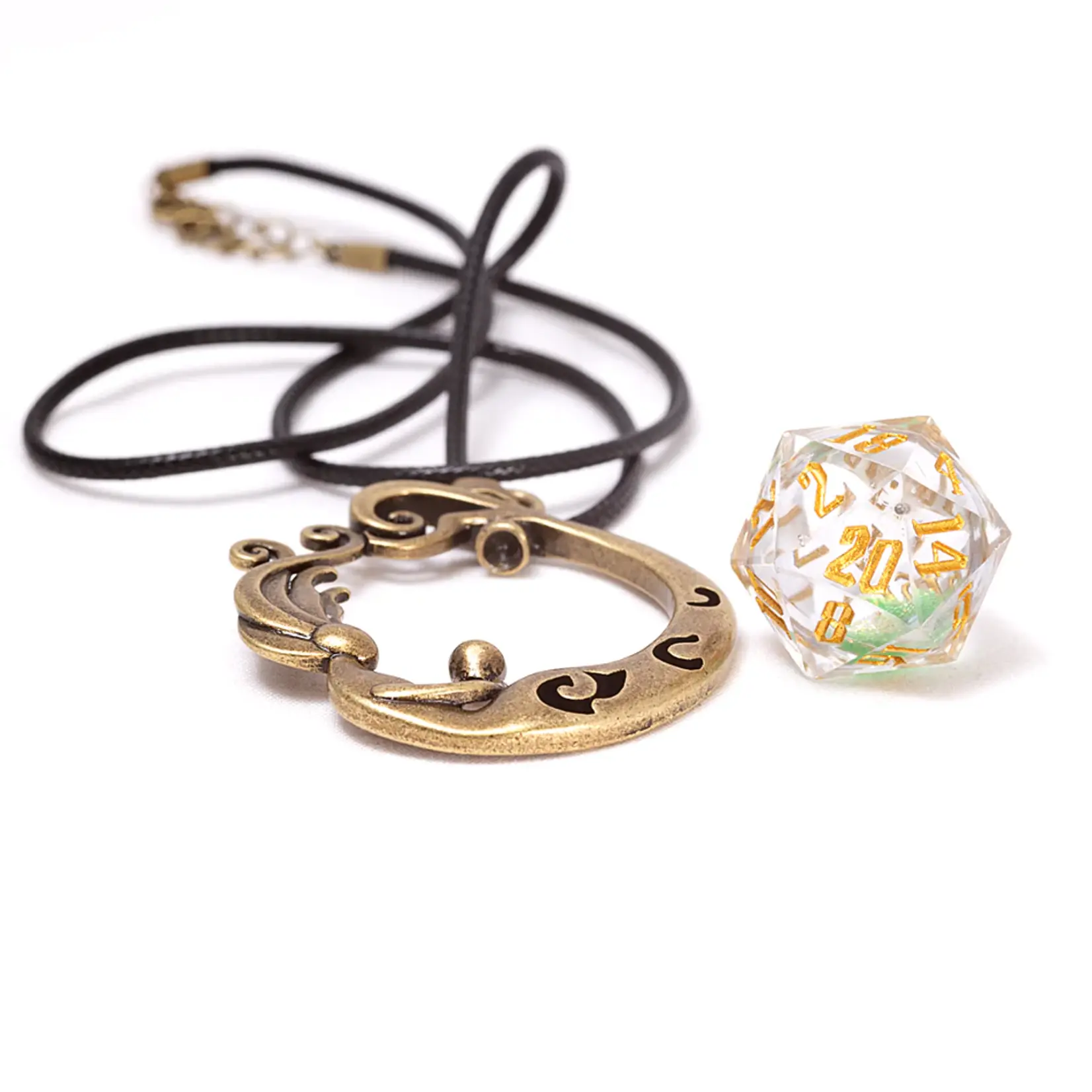 sirius dice Mermaid D20 Necklace