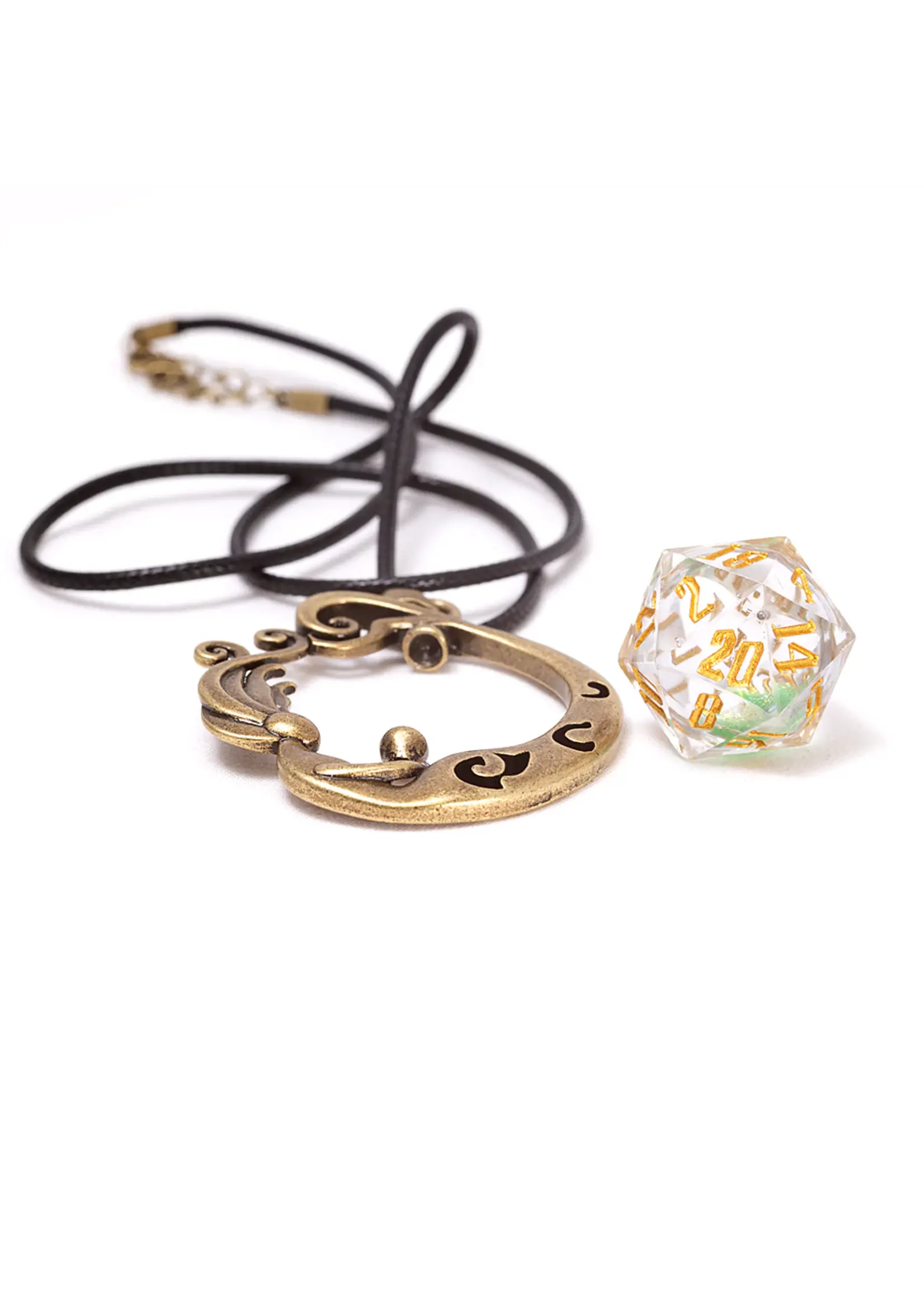 sirius dice Mermaid D20 Necklace