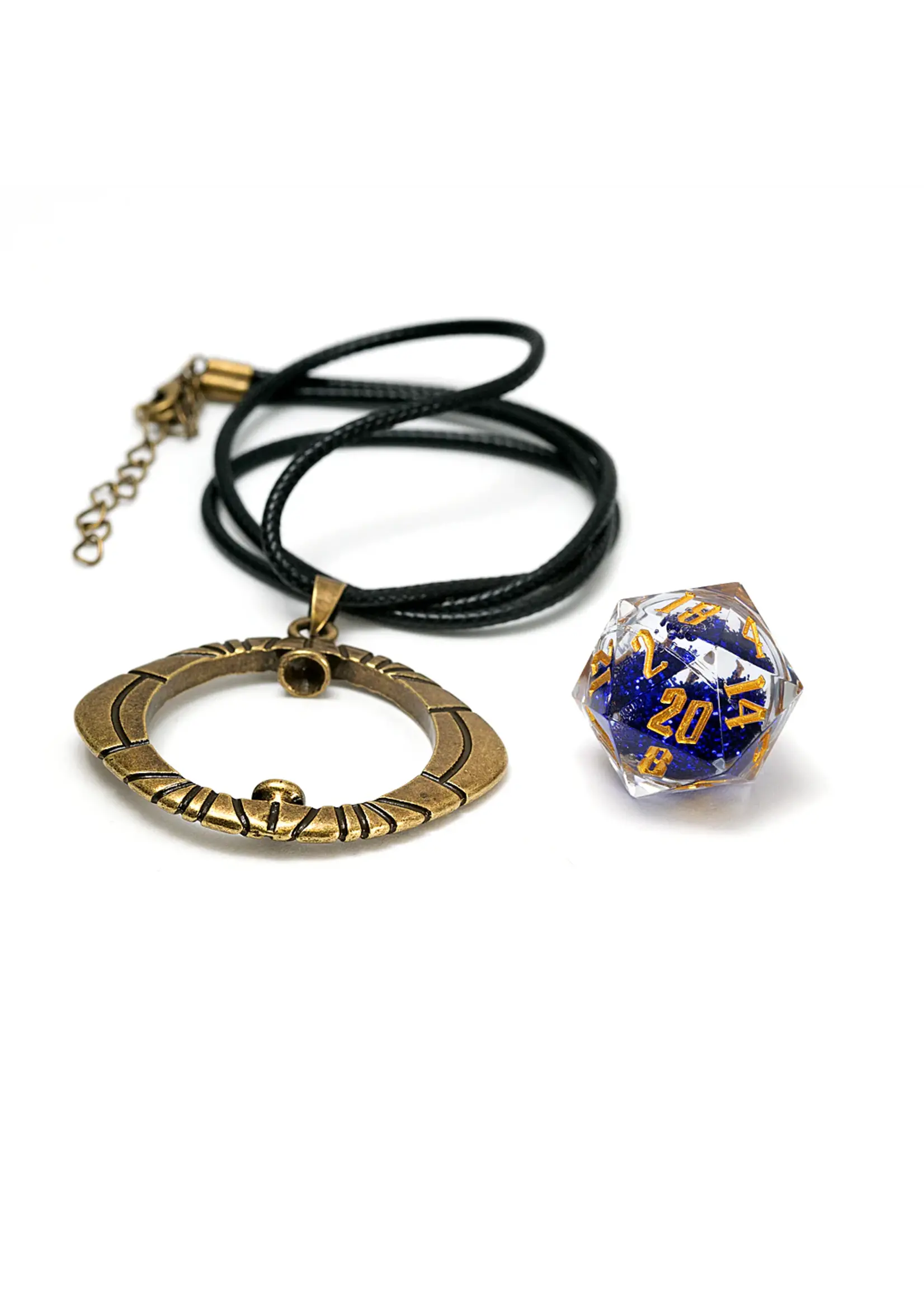 sirius dice Eye of Ra D20 Necklace