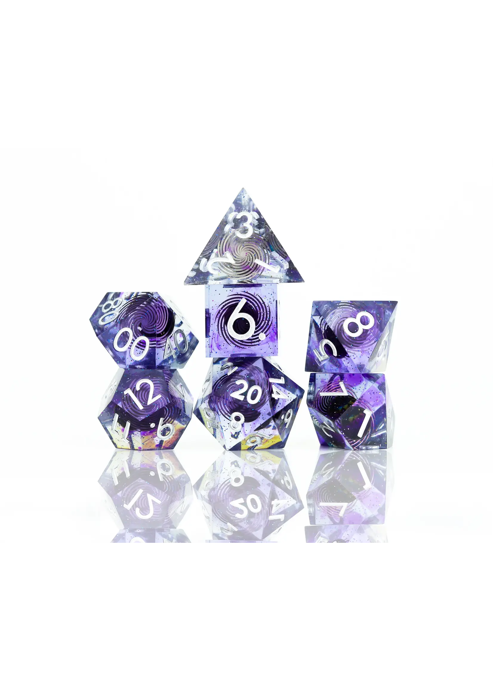 sirius dice Dice Set - Sharp Midnight