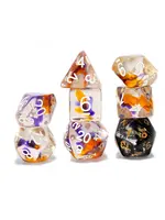 sirius dice Dice Set - Orange Purple Clear